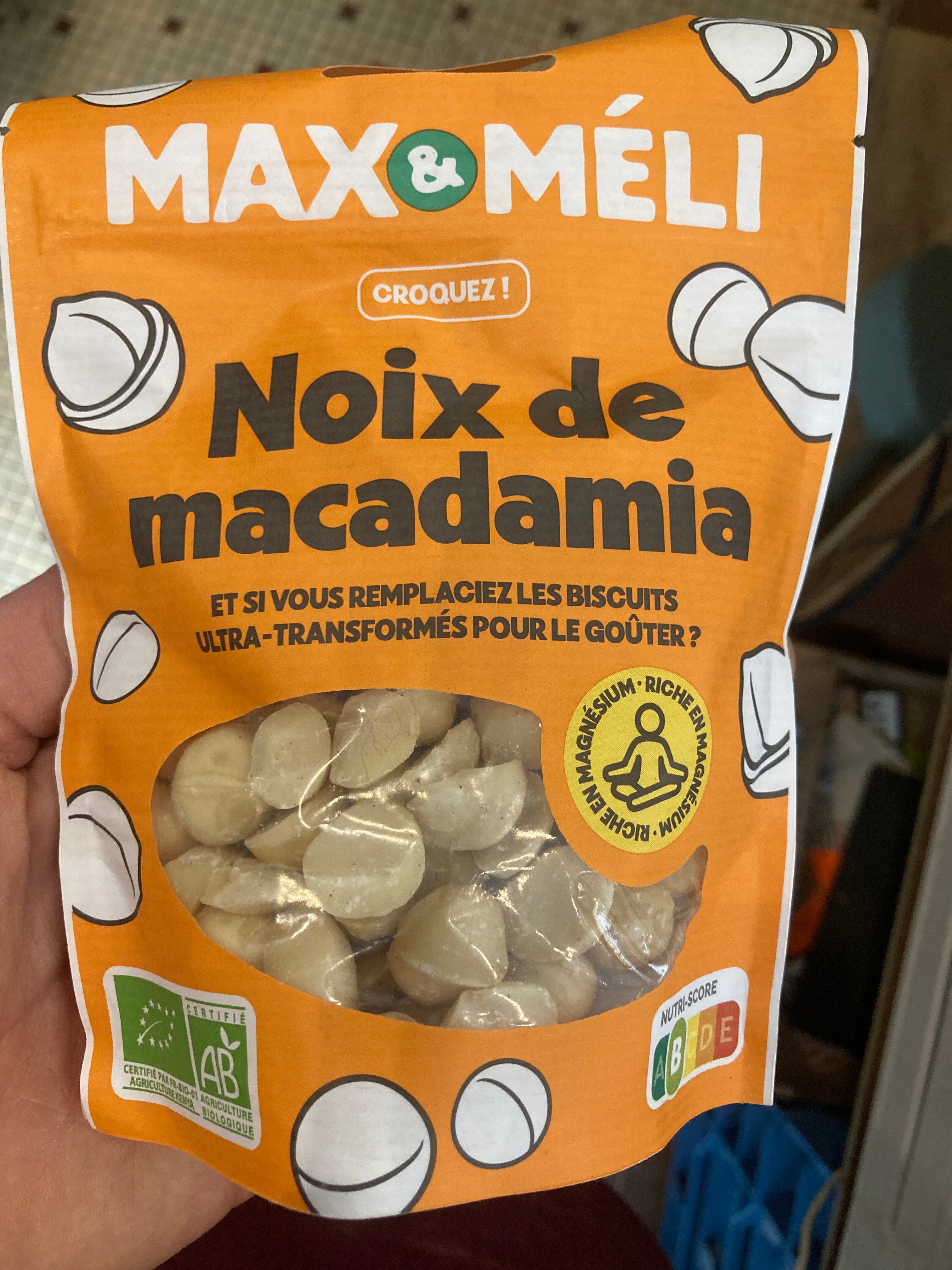 Noix de macadamia - max et meli