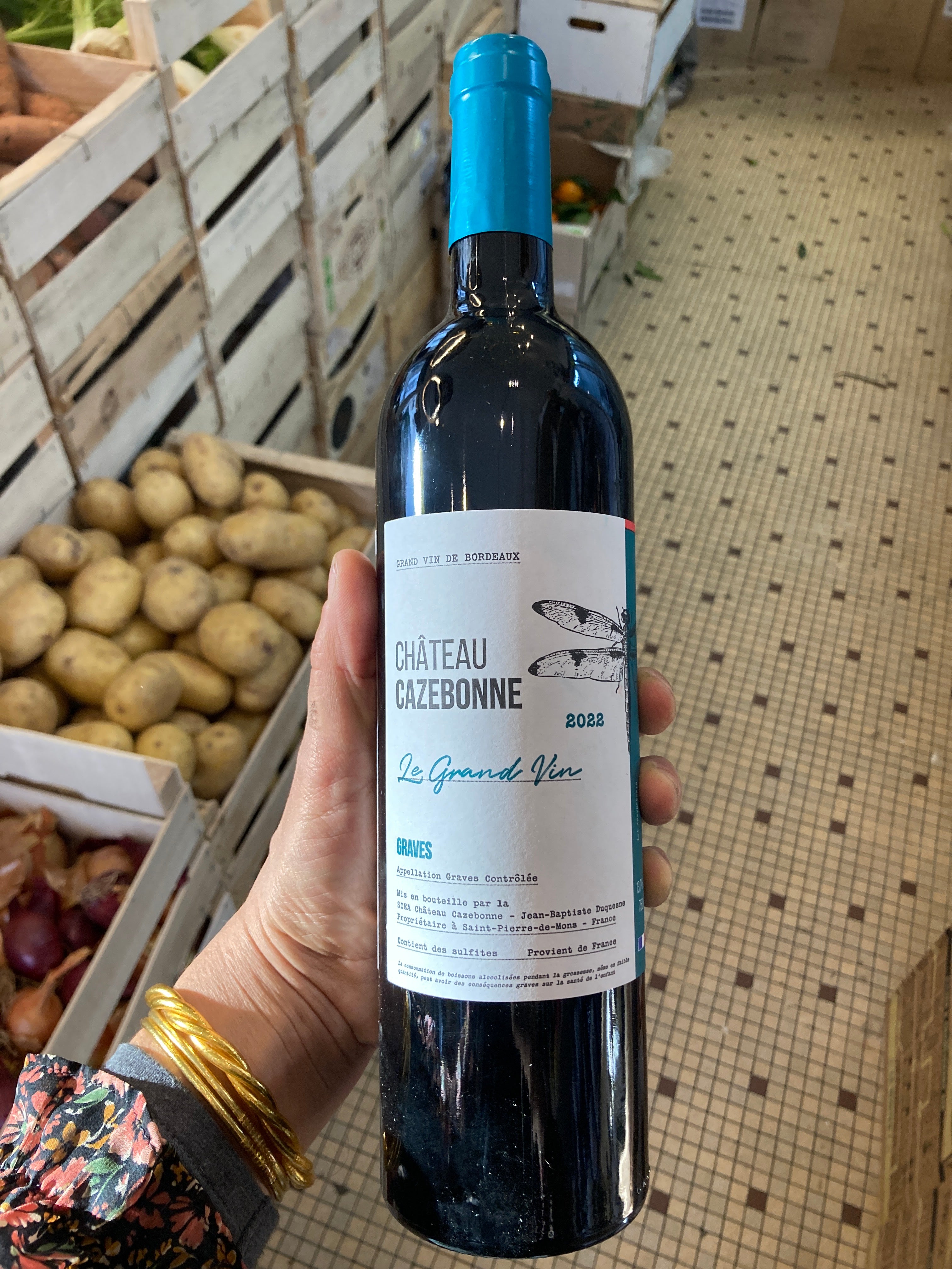 LE GRAND VIN - 2022 GRAVES - CAZEBONNE - rouge