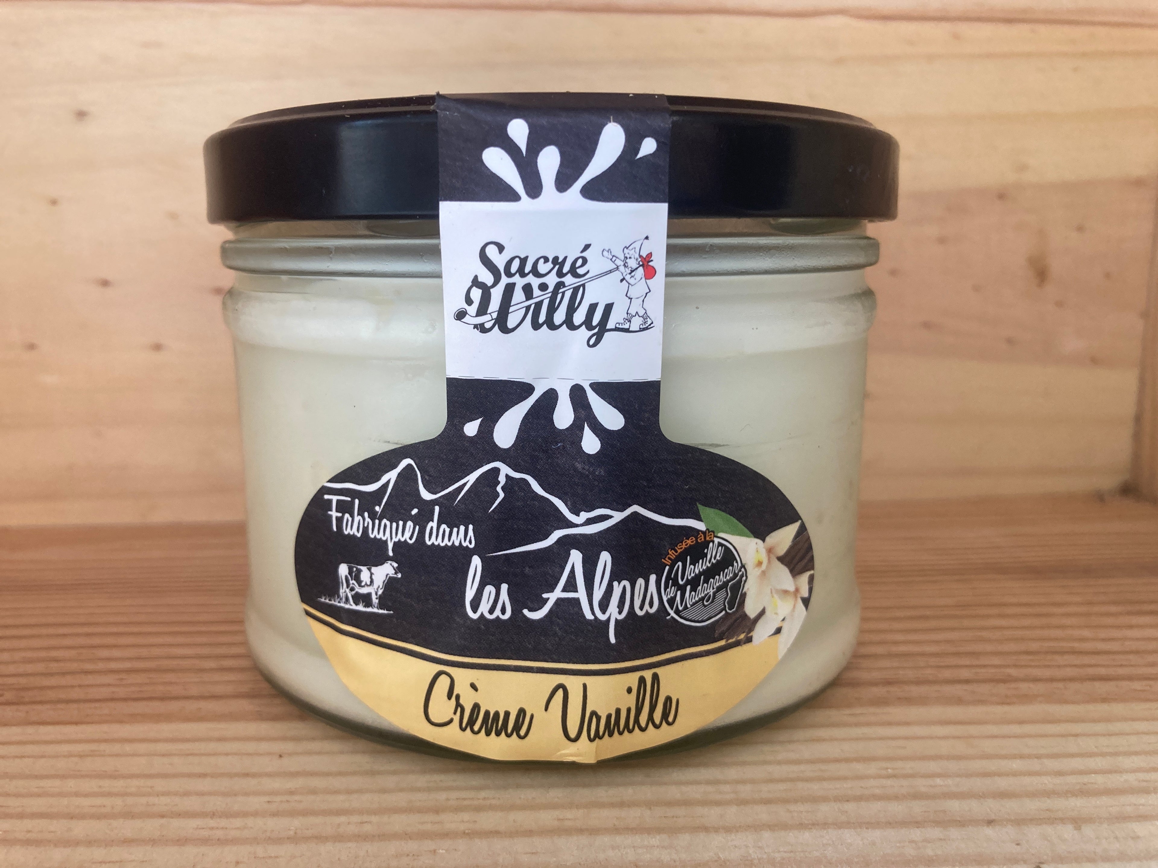 CRÈME VANILLE 375G - SACRÉ WILLY