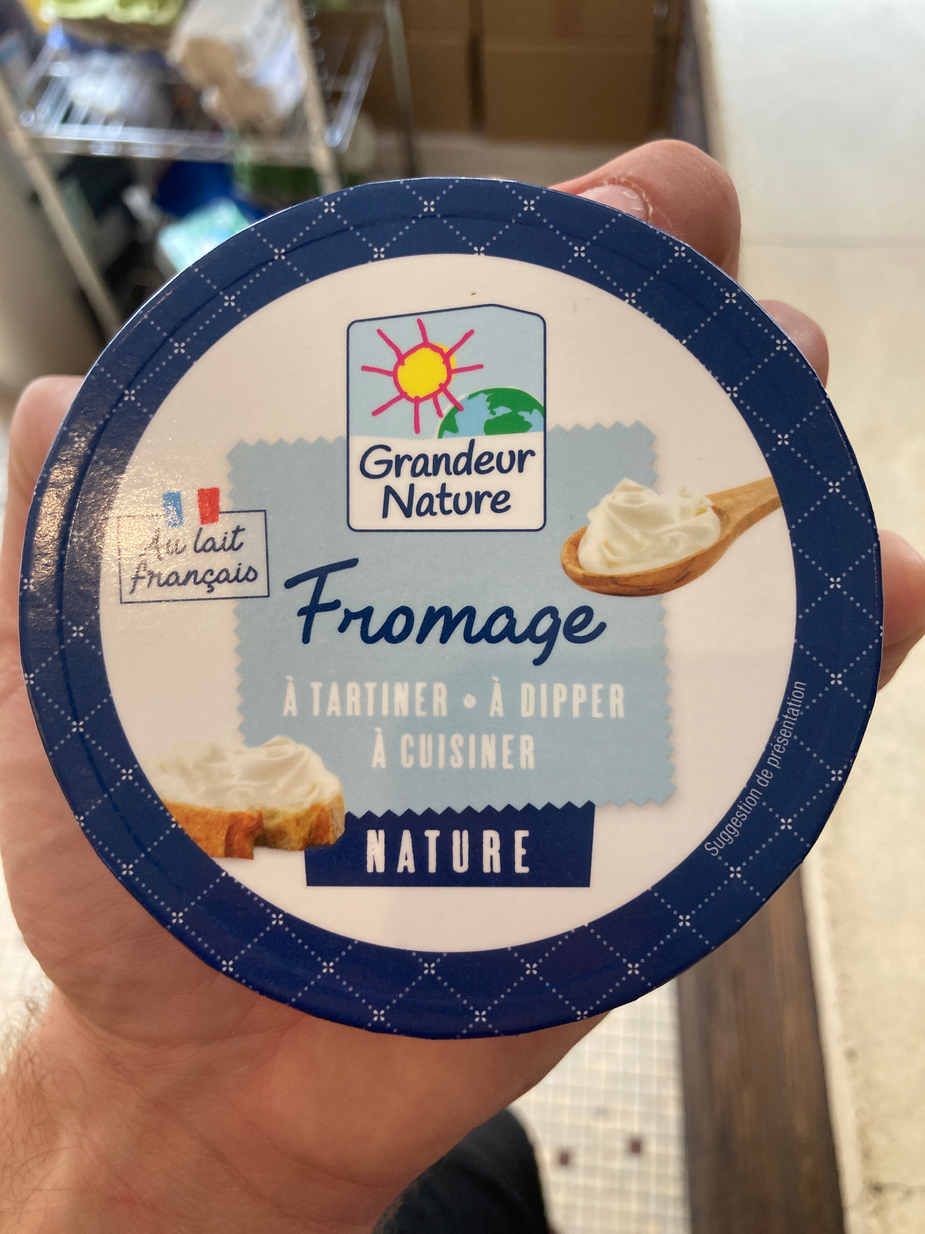 LE FROMAGE À TARTINER Nature