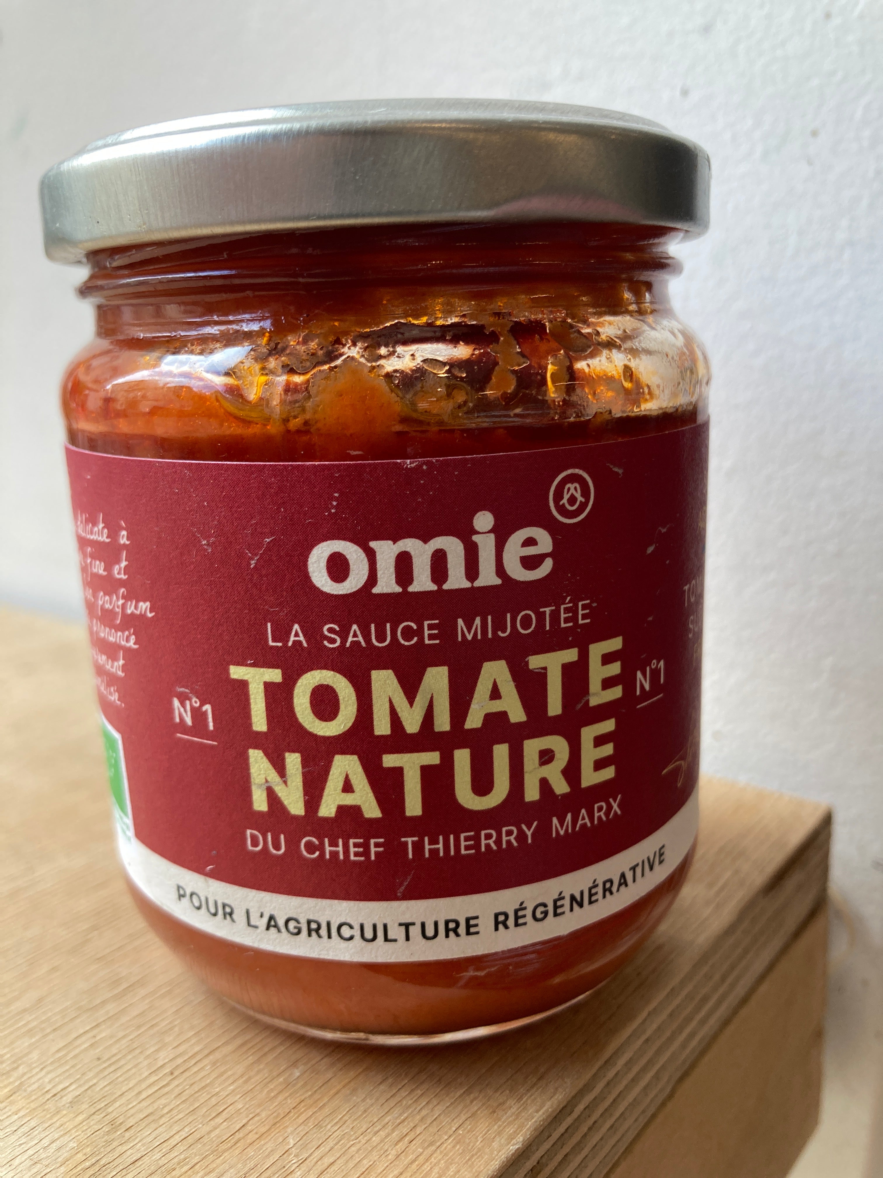 LA SAUCE MIJOTÉE TOMATE NATURE - Du Chef Thierry Marx - OMIE&CIE