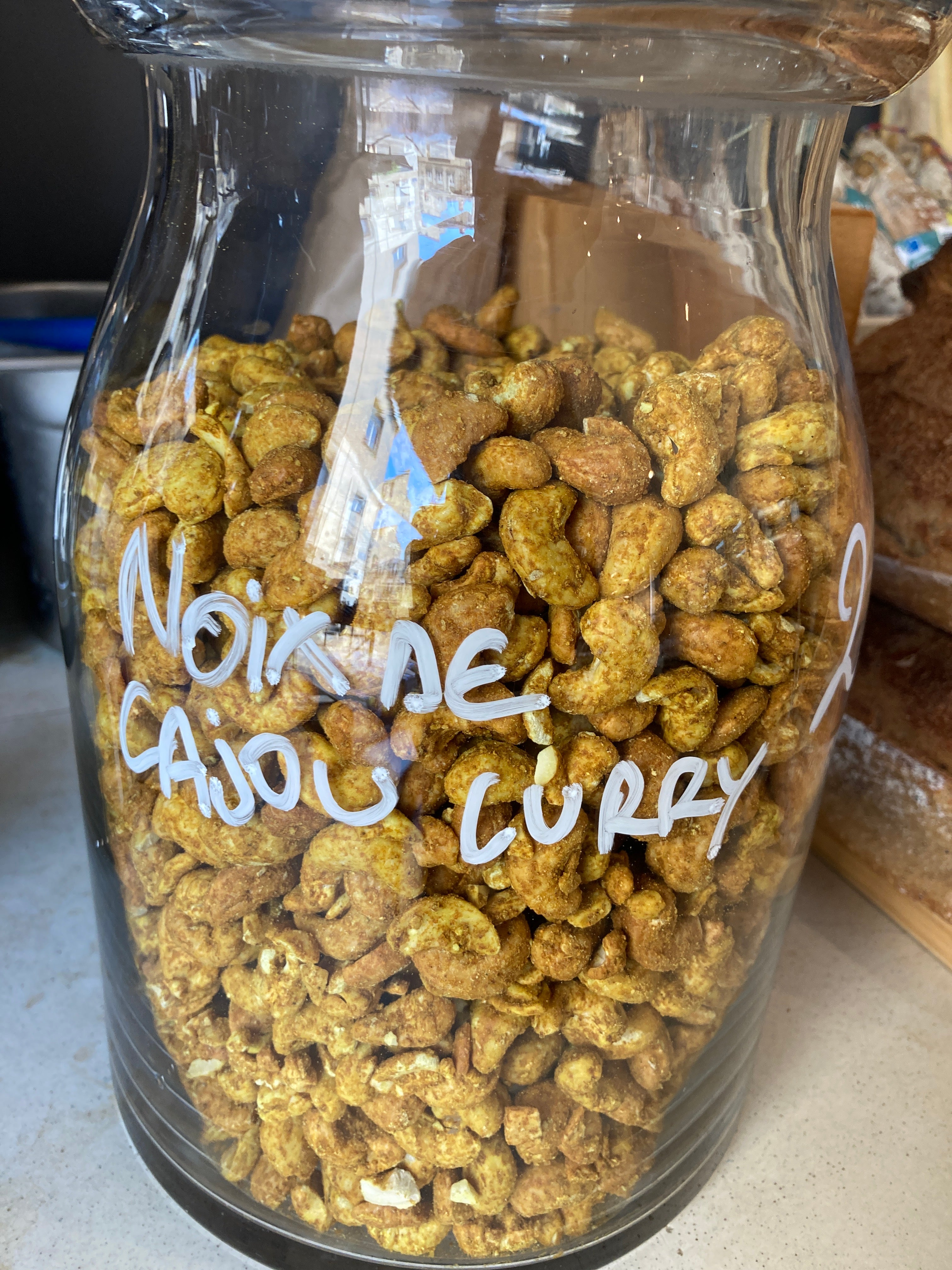 Noix de cajou grillées au curry - vrac