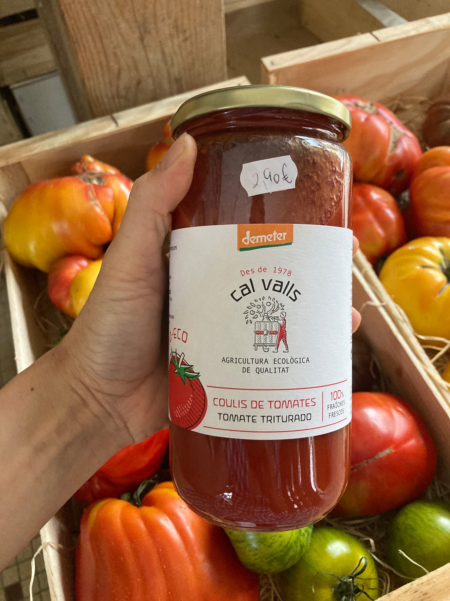 COULIS DE TOMATES - CAL VALLS 670g