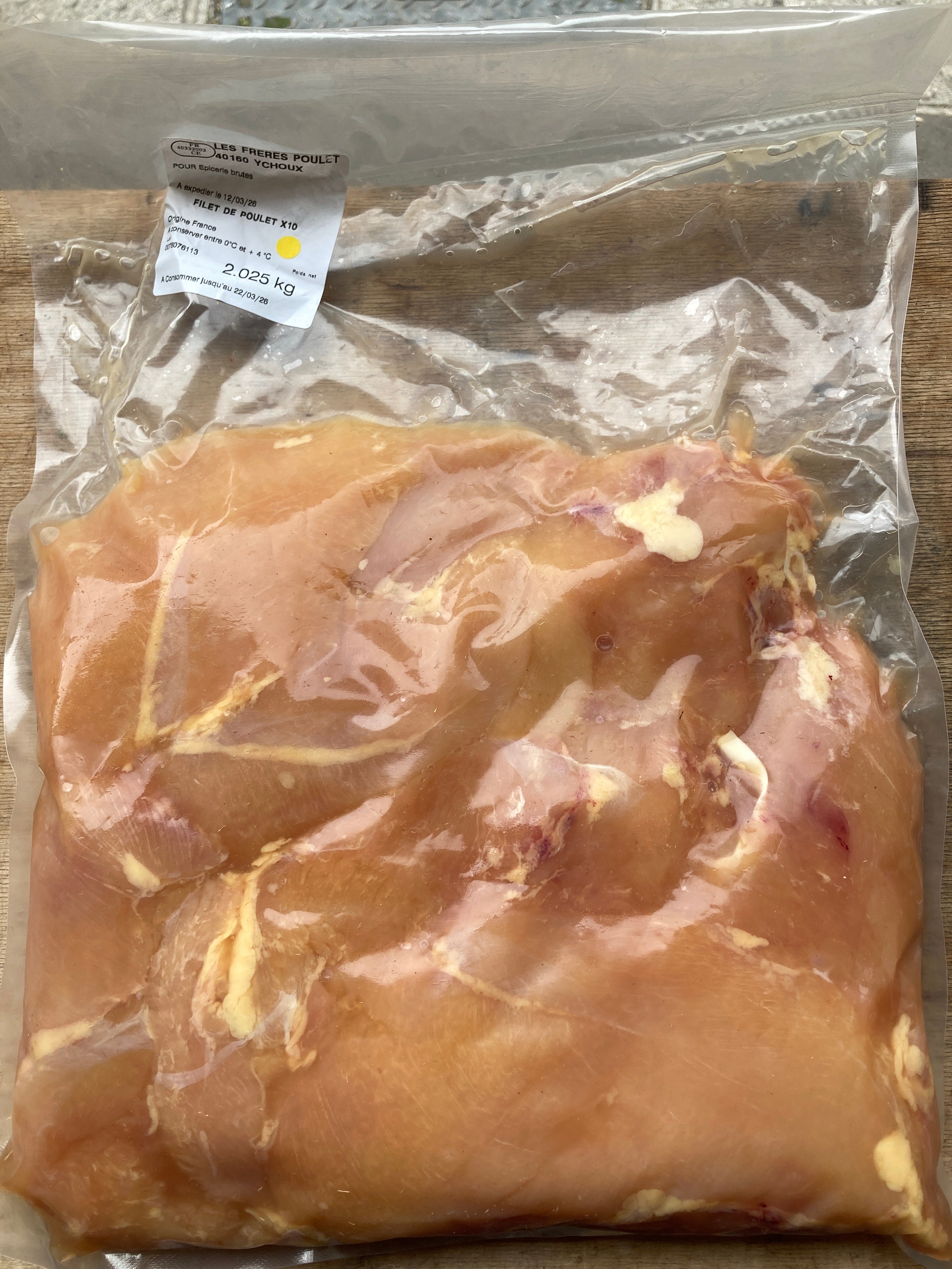 LES FRÈRES POULET - ESCALOPE DE POULET X10