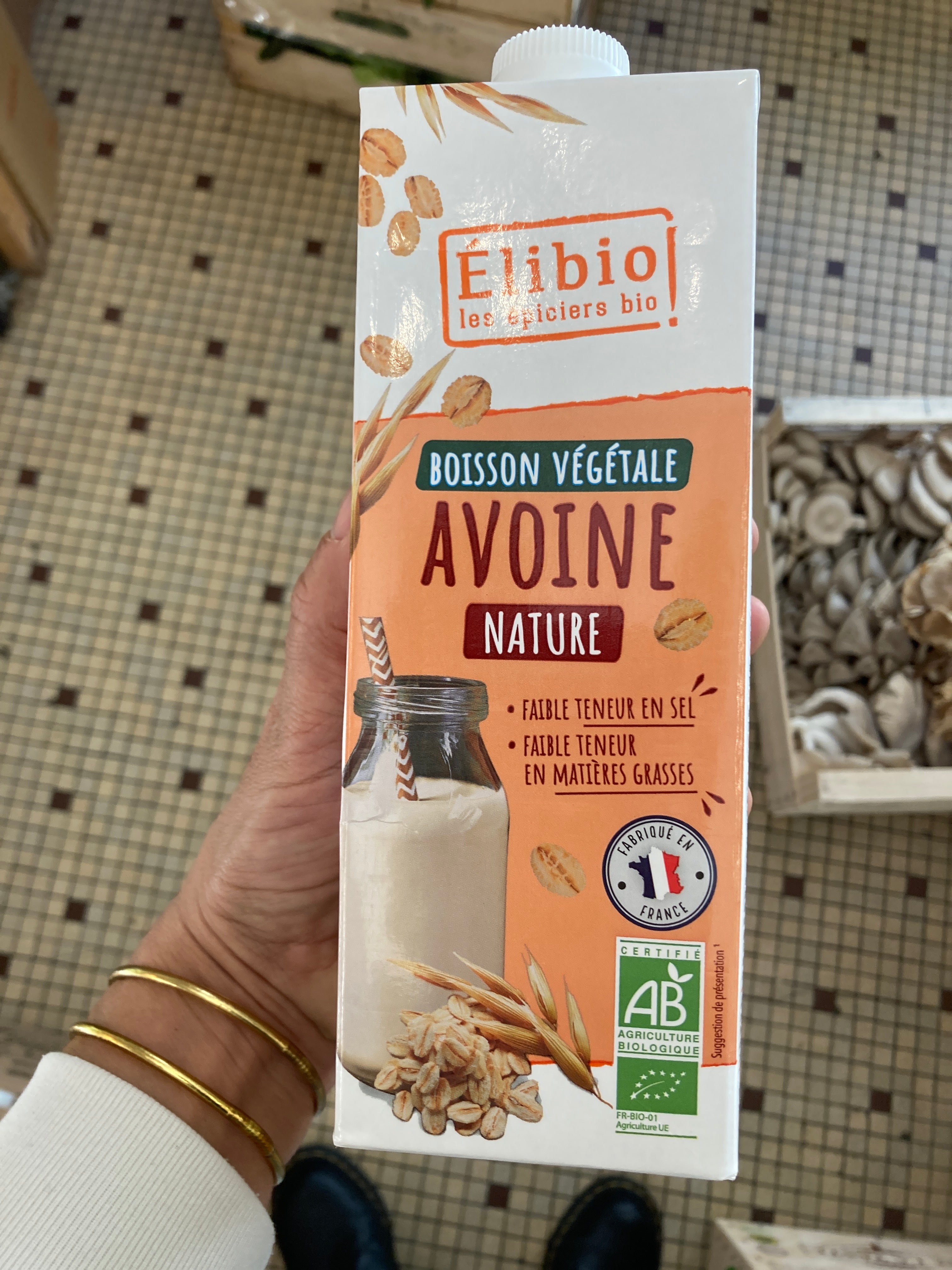 ELIBIO BOISSON VÉGÉTALE AVOINE 1L