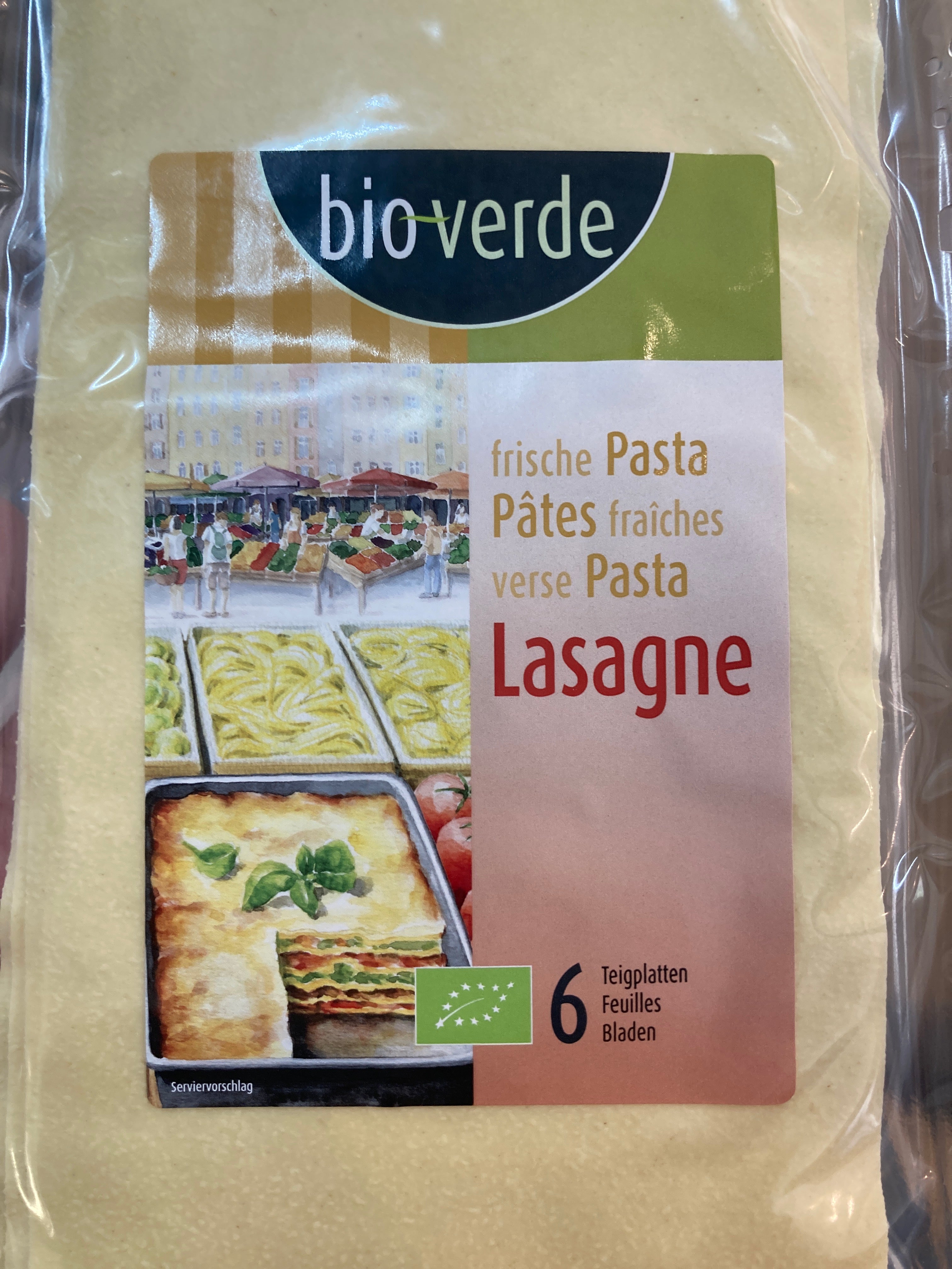 PÂTES À LASAGNE FRAÎCHES 200g