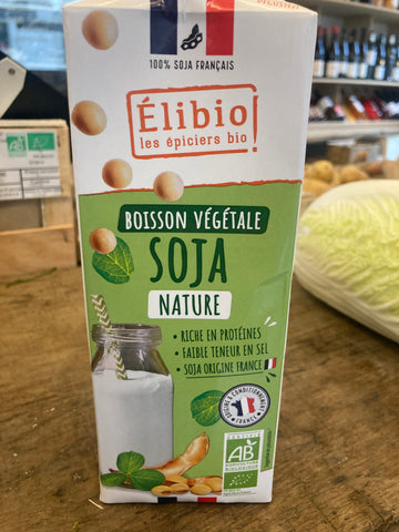 ELIBIO BOISSON VÉGÉTALE SOJA 1L