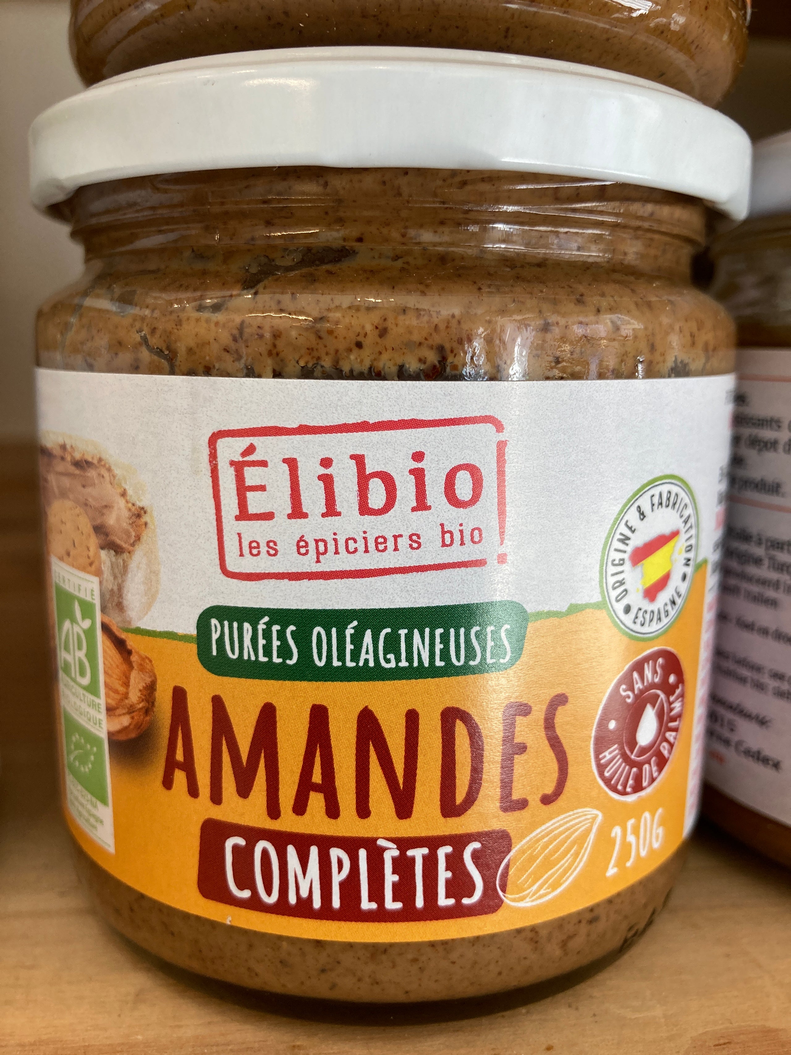 PUREE D’AMANDES COMPLÈTES - ELIBIO