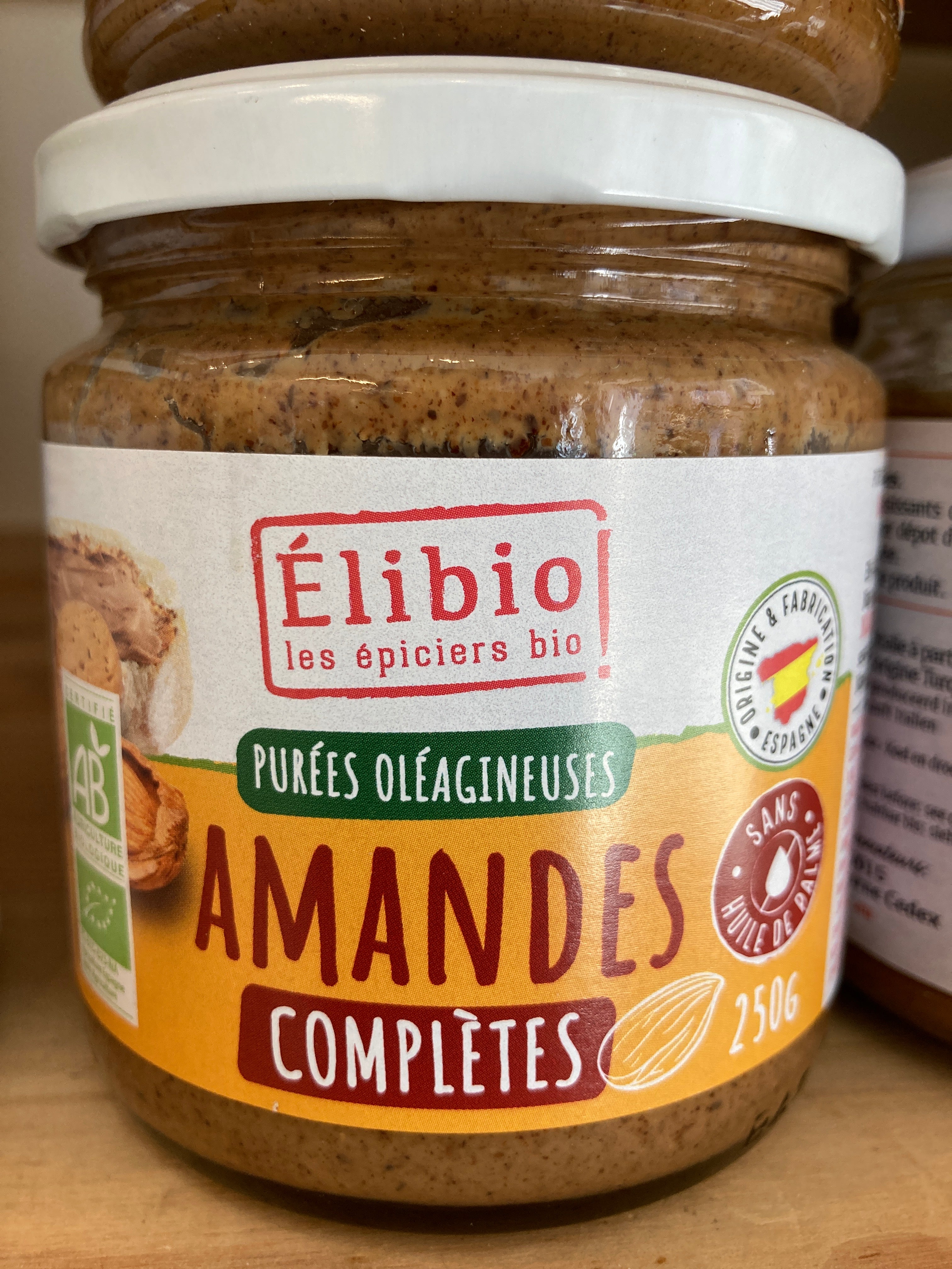 PUREE D’AMANDES COMPLÈTES - ELIBIO