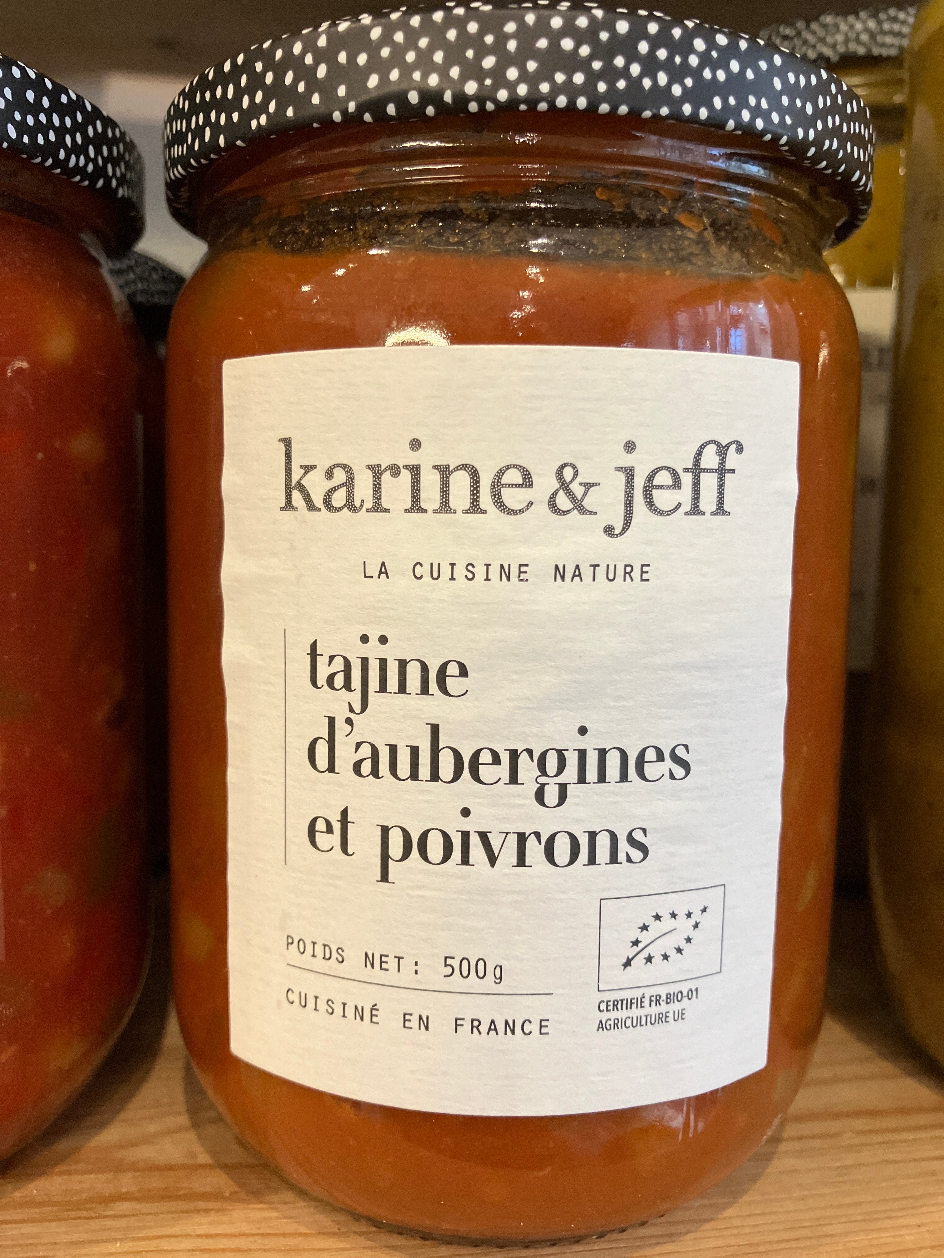 KARINE & JEFF - TAJINE aubergine & poivrons