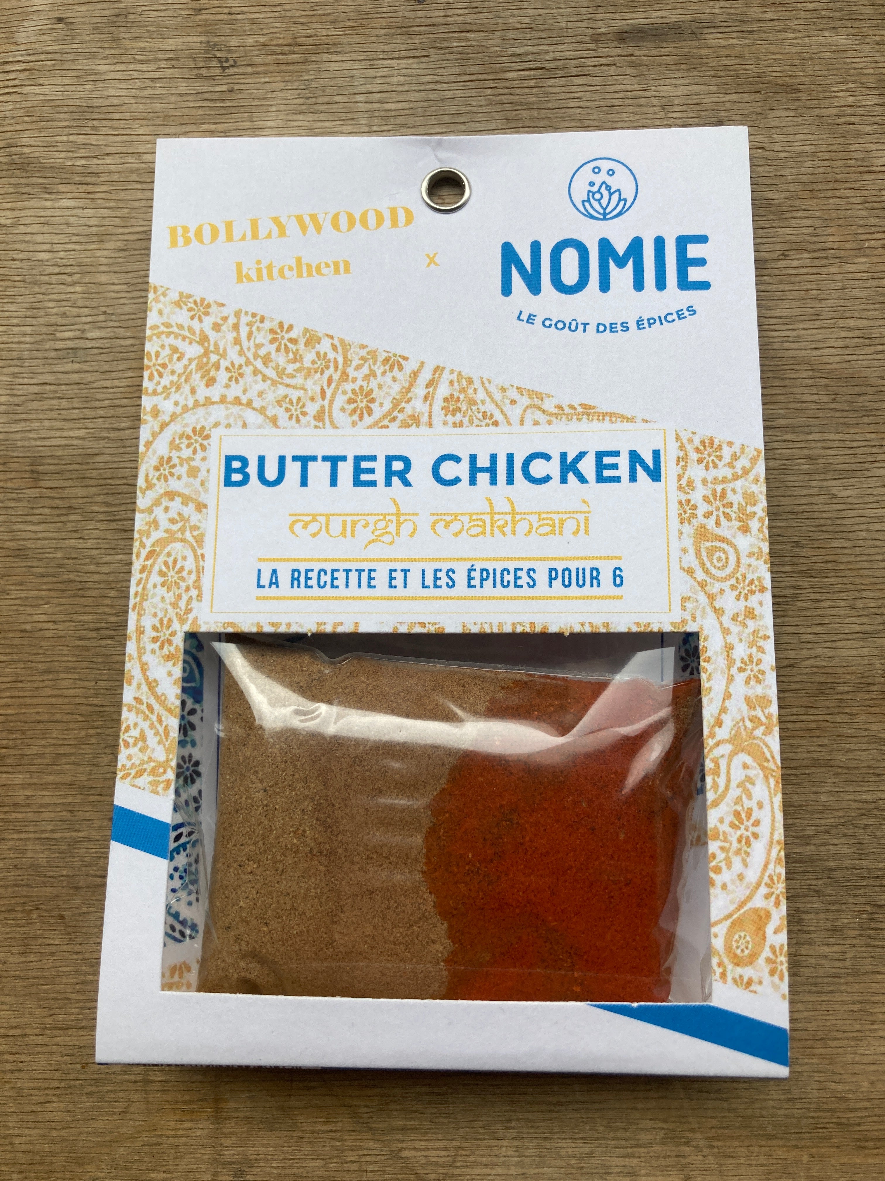 Sachet recette - Butter Chicken