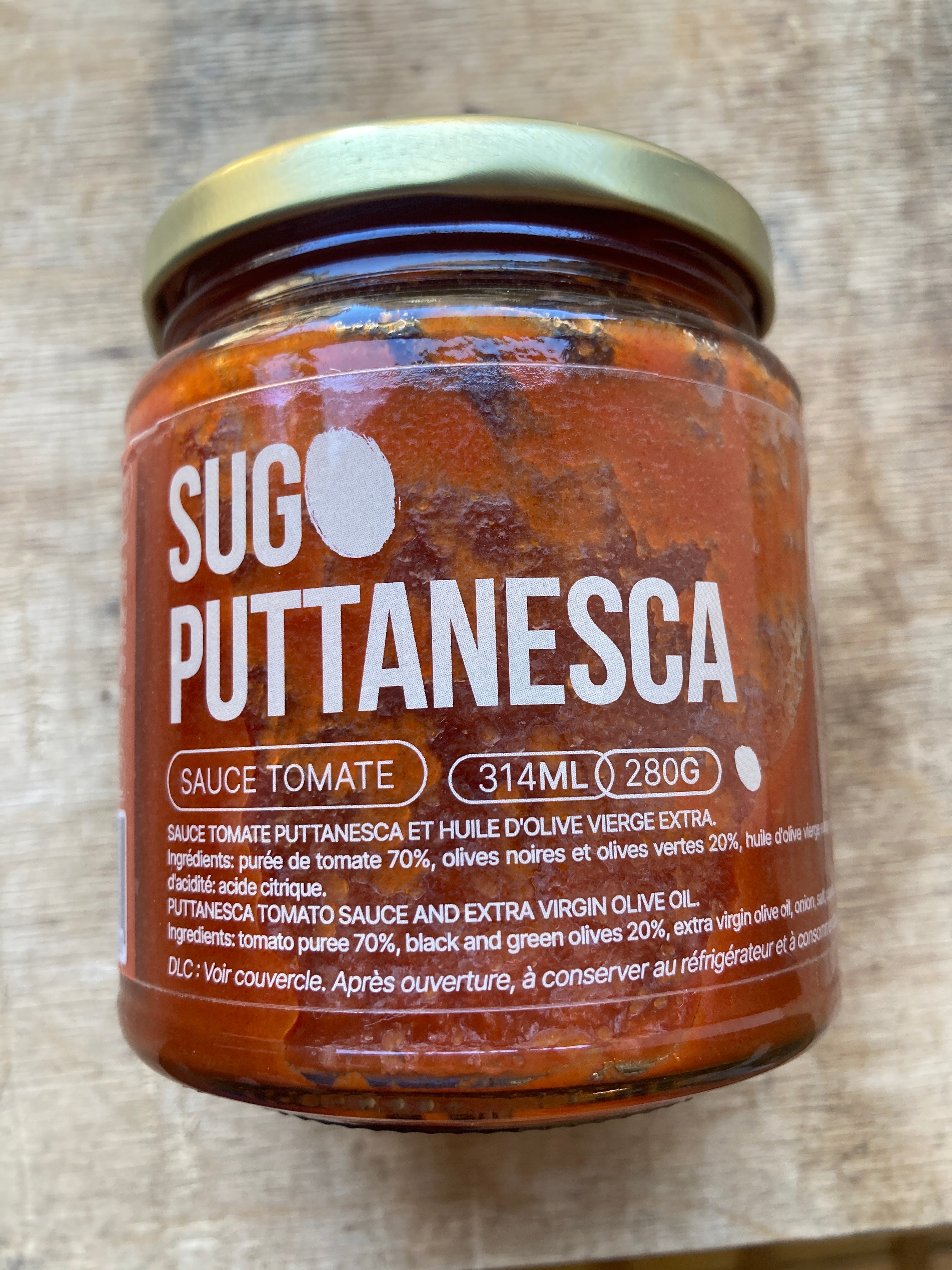 SAUCE TOMATE PUTTANESCA - SUGO