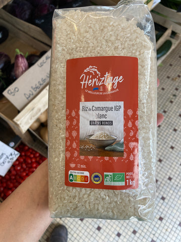 RIZ ROND de CAMARGUE 1KG - HERIZTAGE