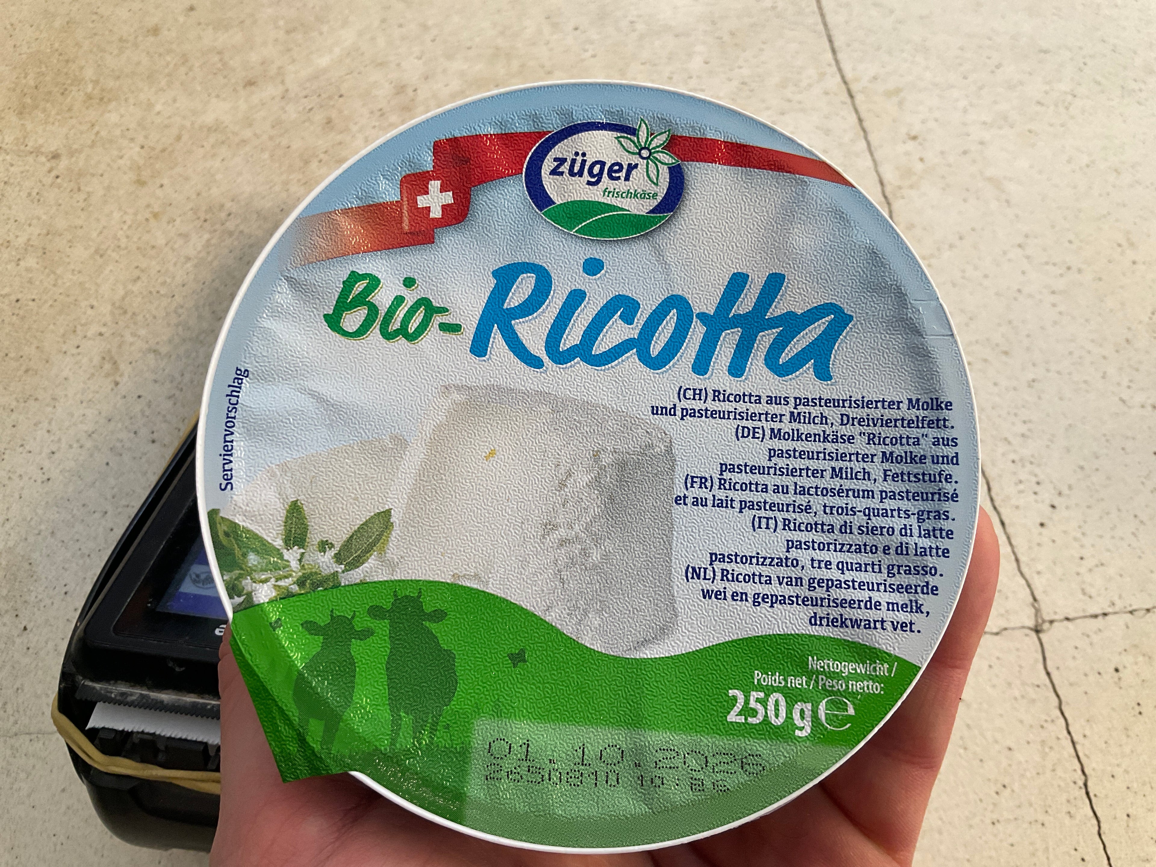 RICOTTA BIO ZUGER