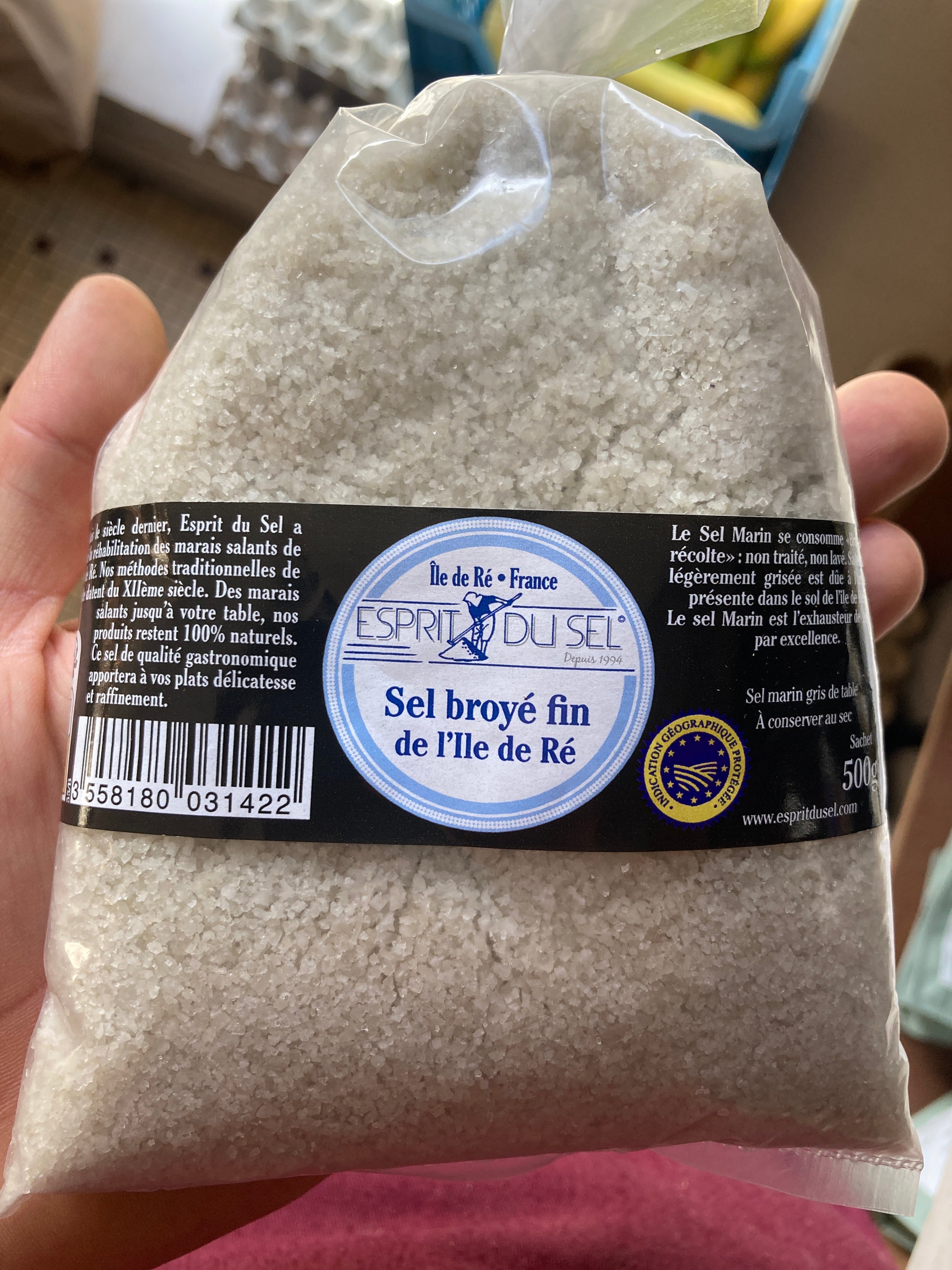 SEL ÎLE DE RÉ 500g ESPRIT DU SEL