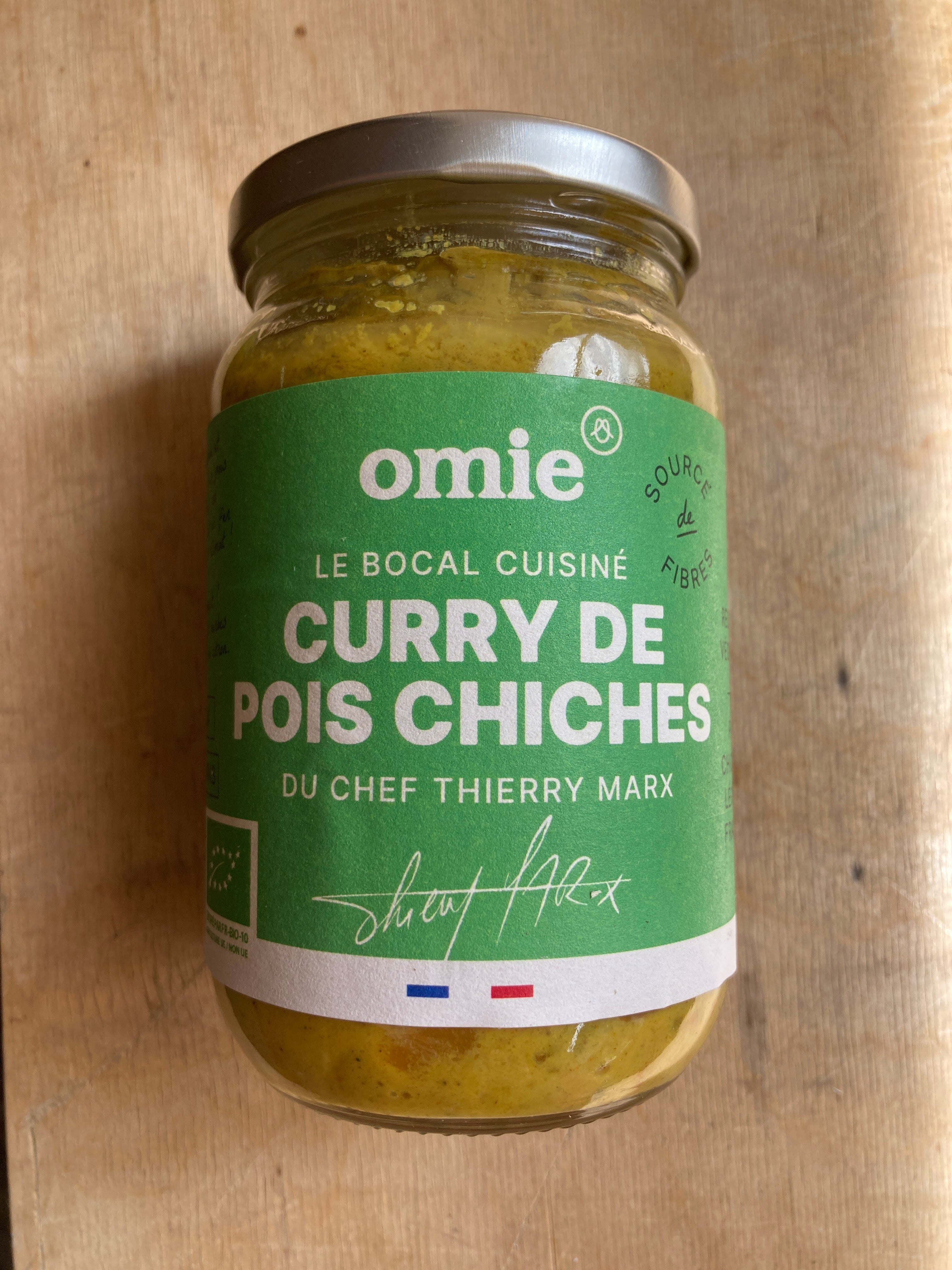Curry  de pois chiche - omie