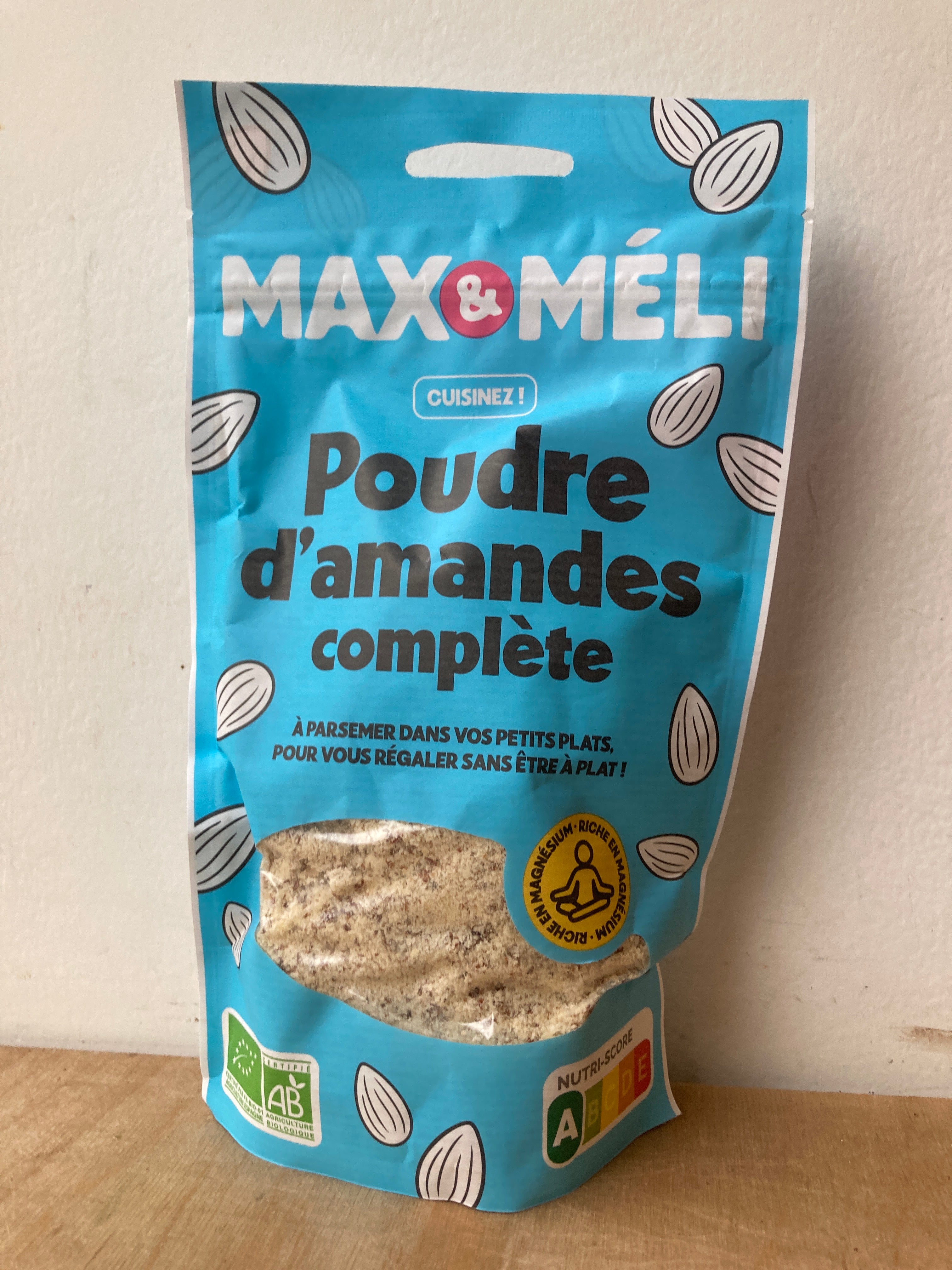Poudre d’amandes complète - max et meli