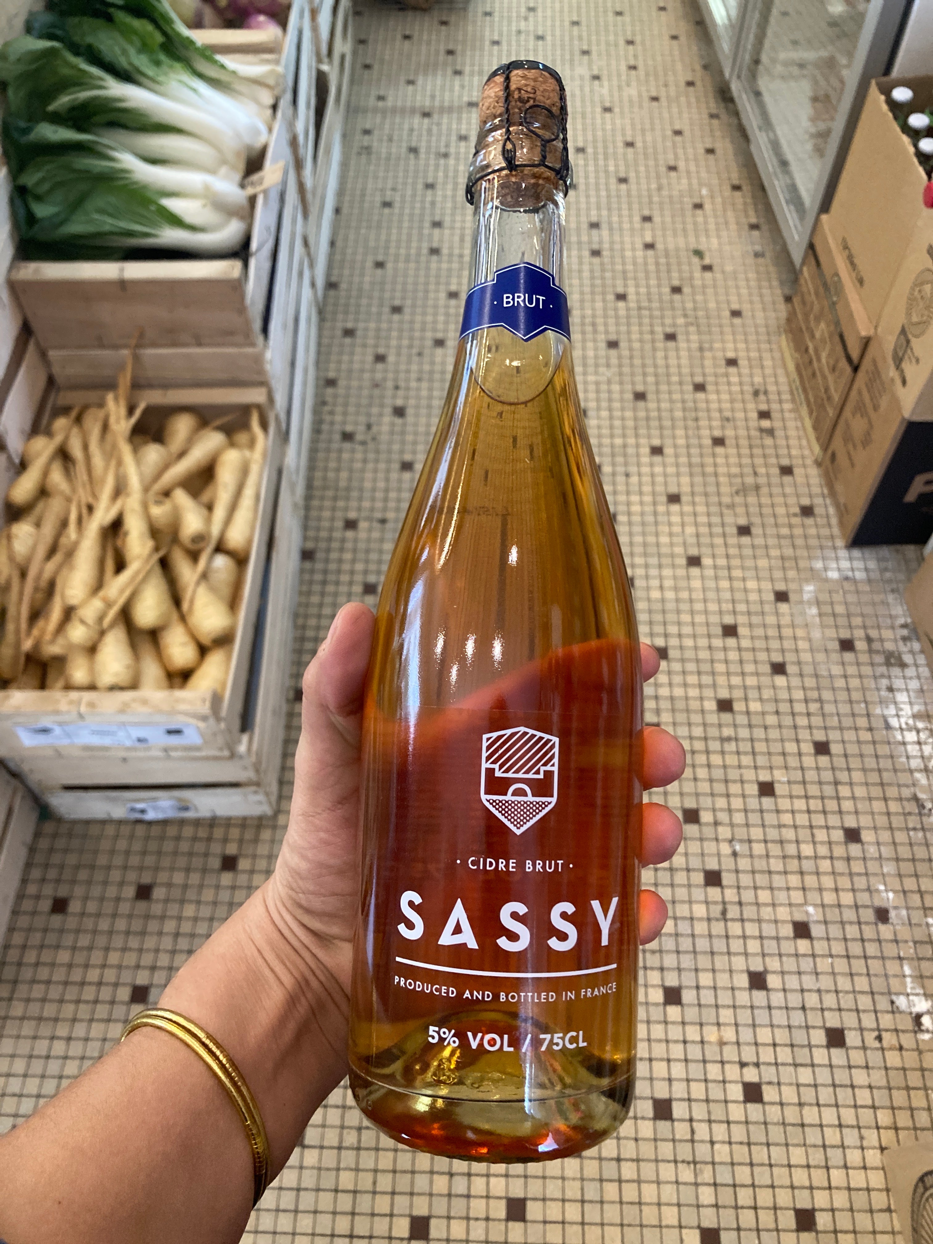 SASSY - CIDRE BRUT 75cl
