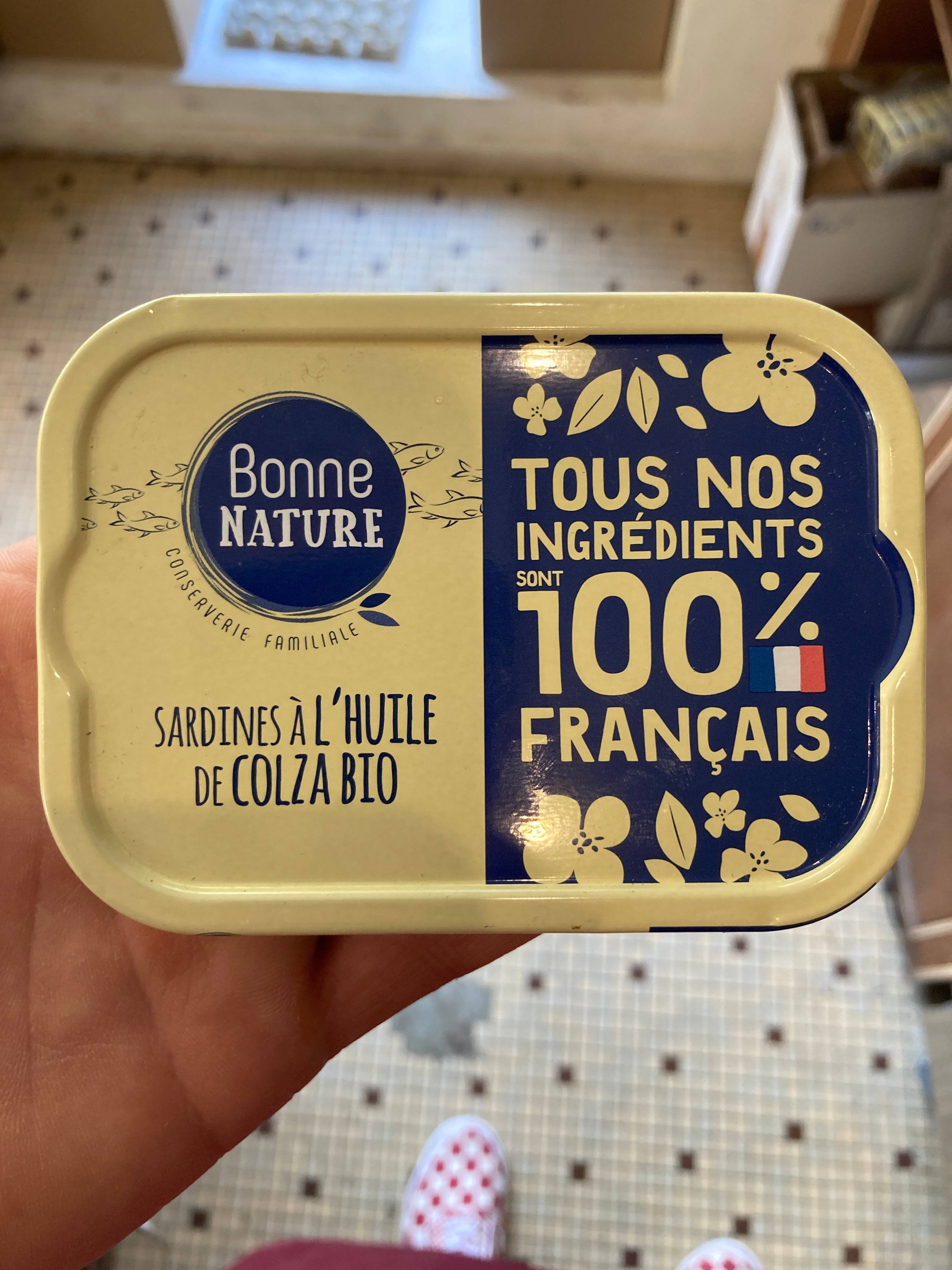 Sardines huile de colza - Bonne Nature