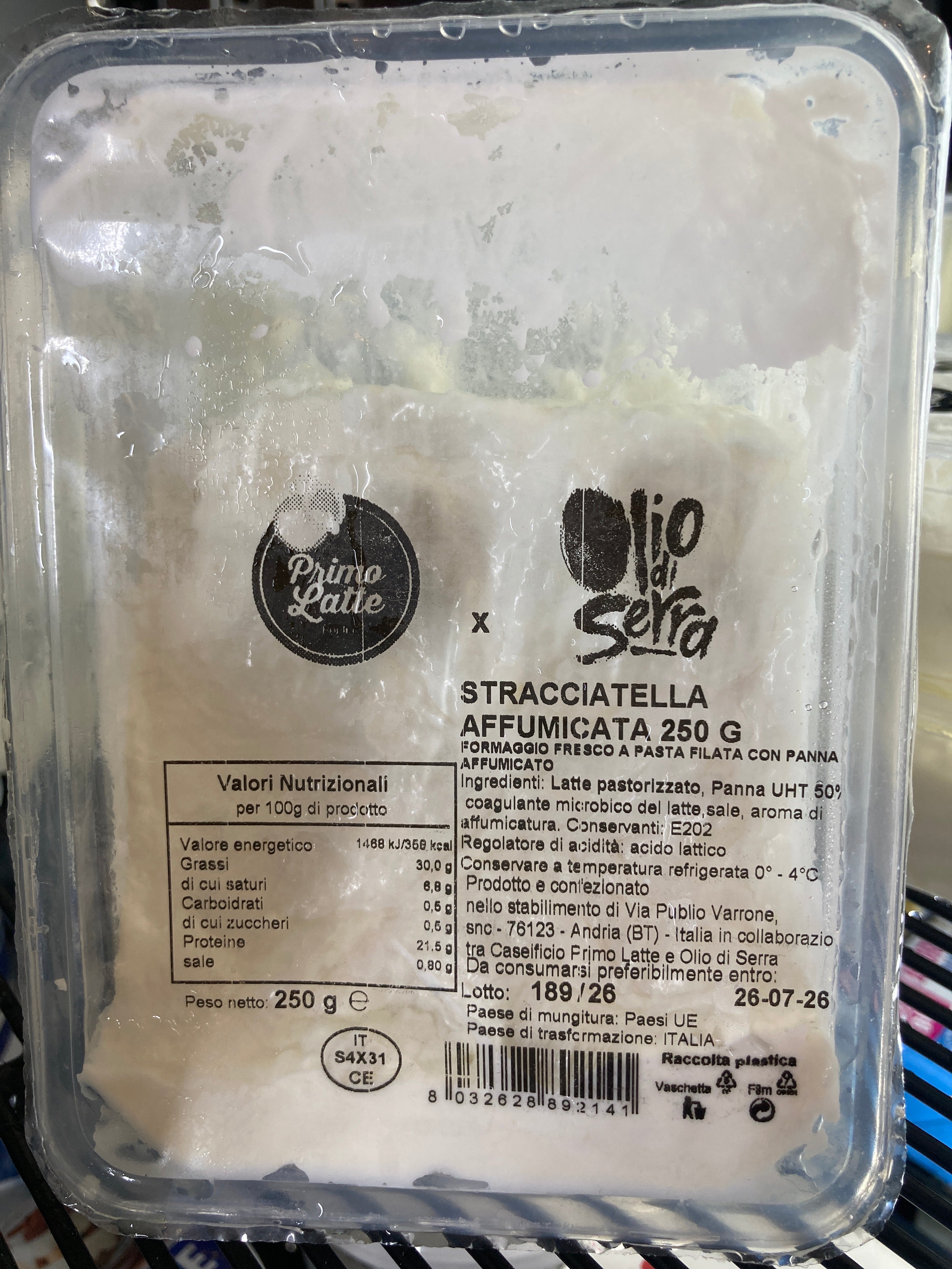 STRACCIATELLA - 250g - OLIO