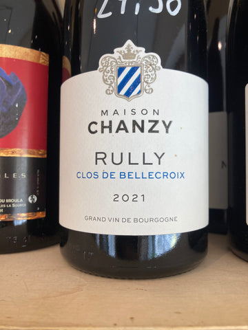 RULLY ROUGE - CLOS DE BELLECROIX - 2021