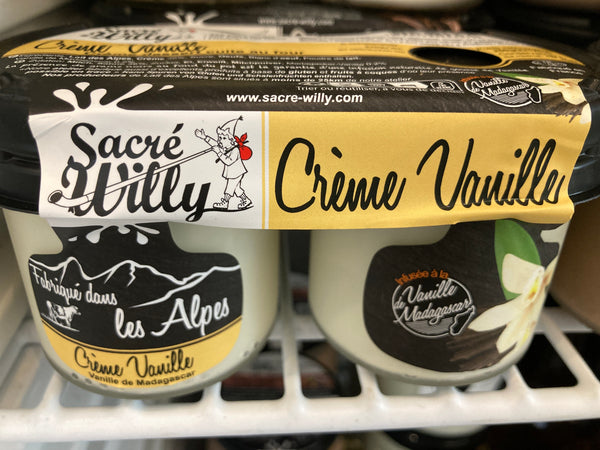 CRÈME VANILLE DUO x2 - SACRÉ WILLY