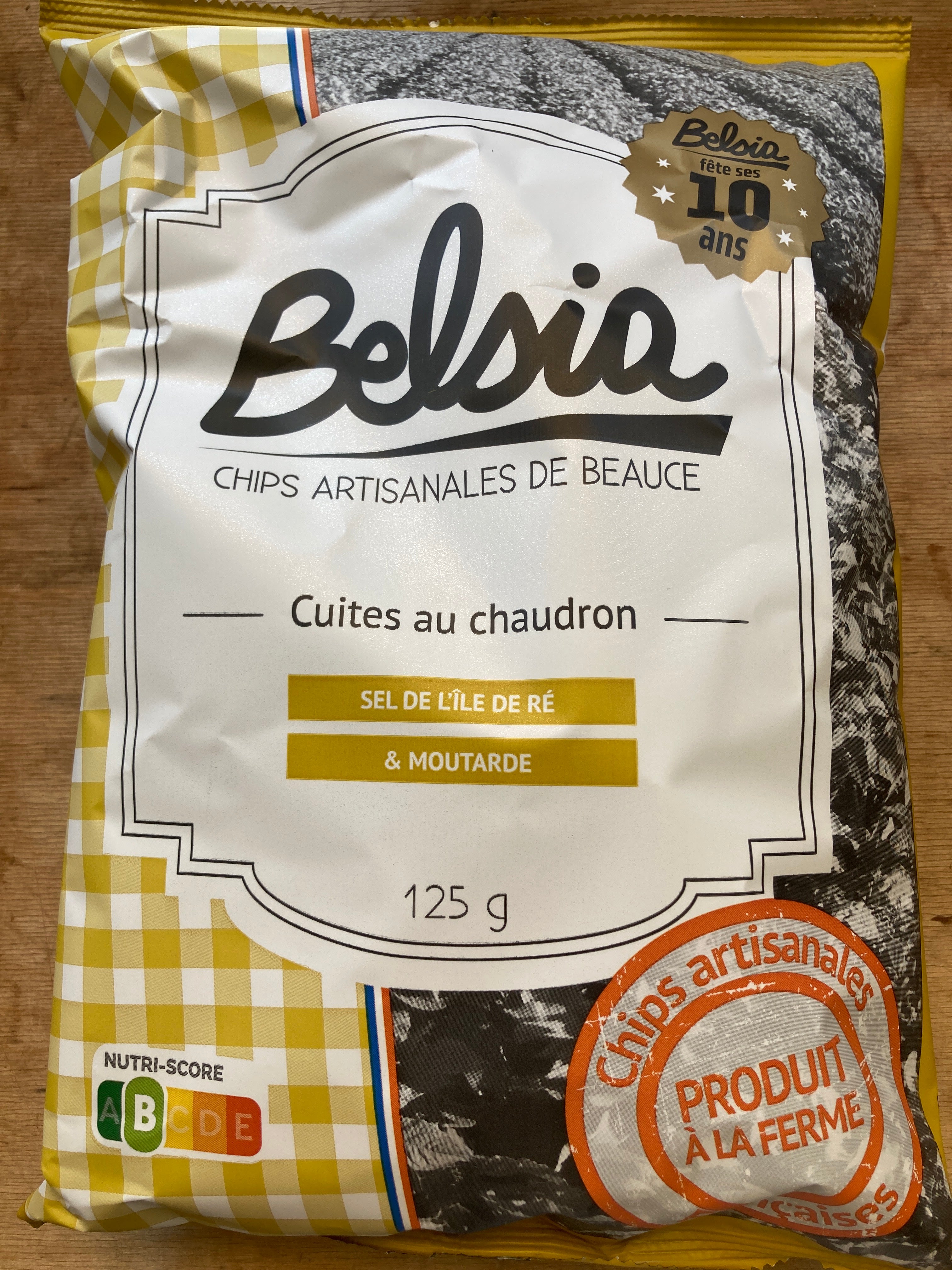 CHIPS BELSIA - SEL & MOUTARDE