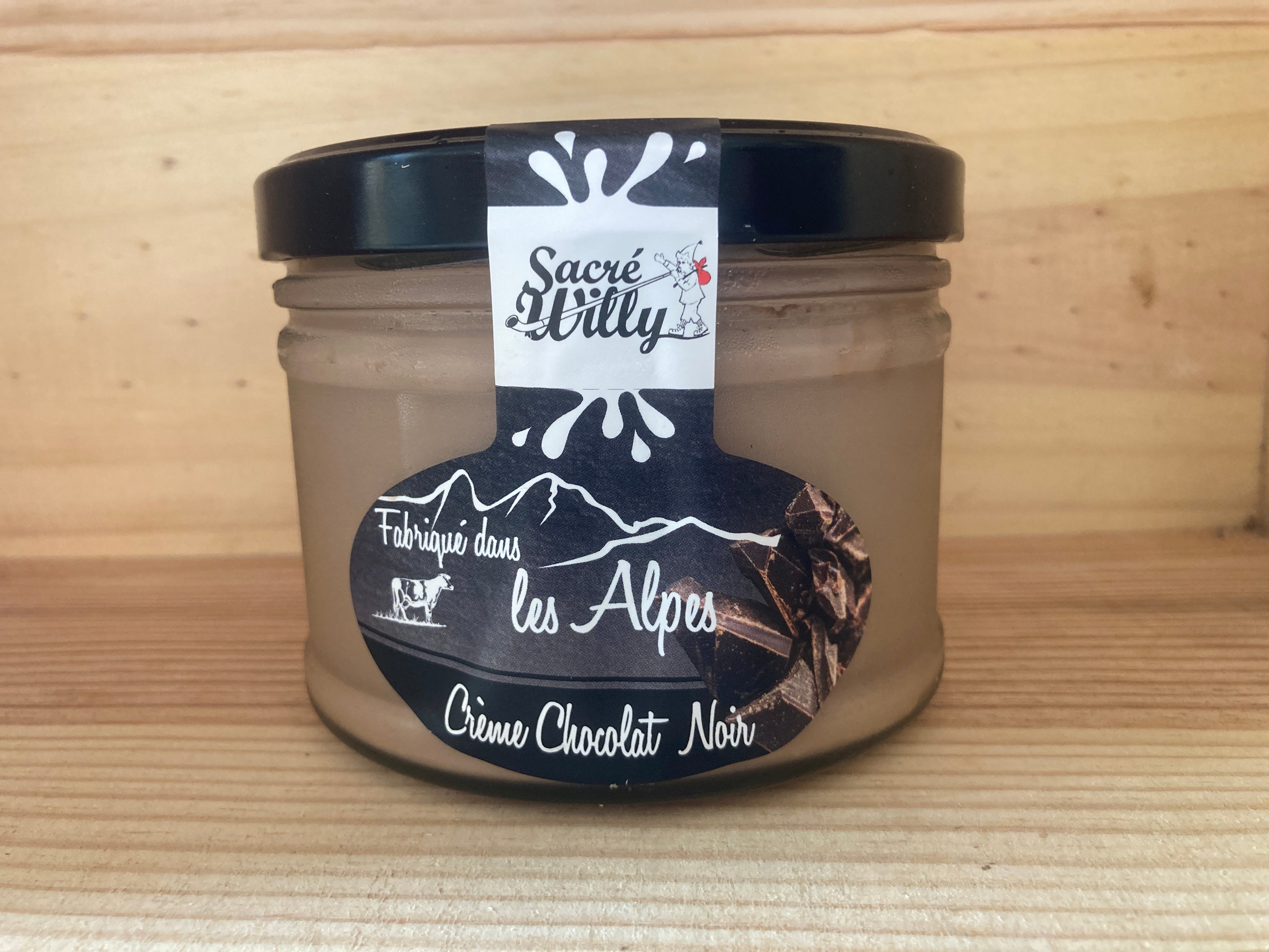 CRÈME CHOCOLAT NOIR 375G - SACRÉ WILLY