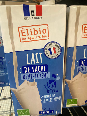 LAIT DEMI ECREME -ELIBIO