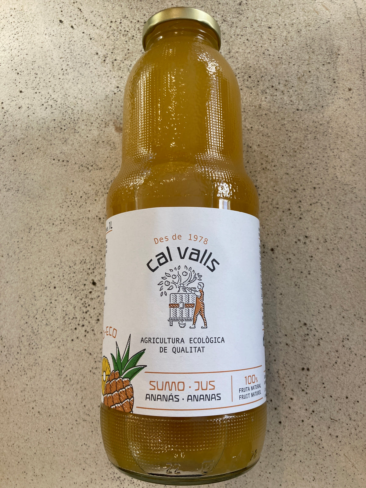 JUS D’ANANAS BIO 1L CAL VALLS