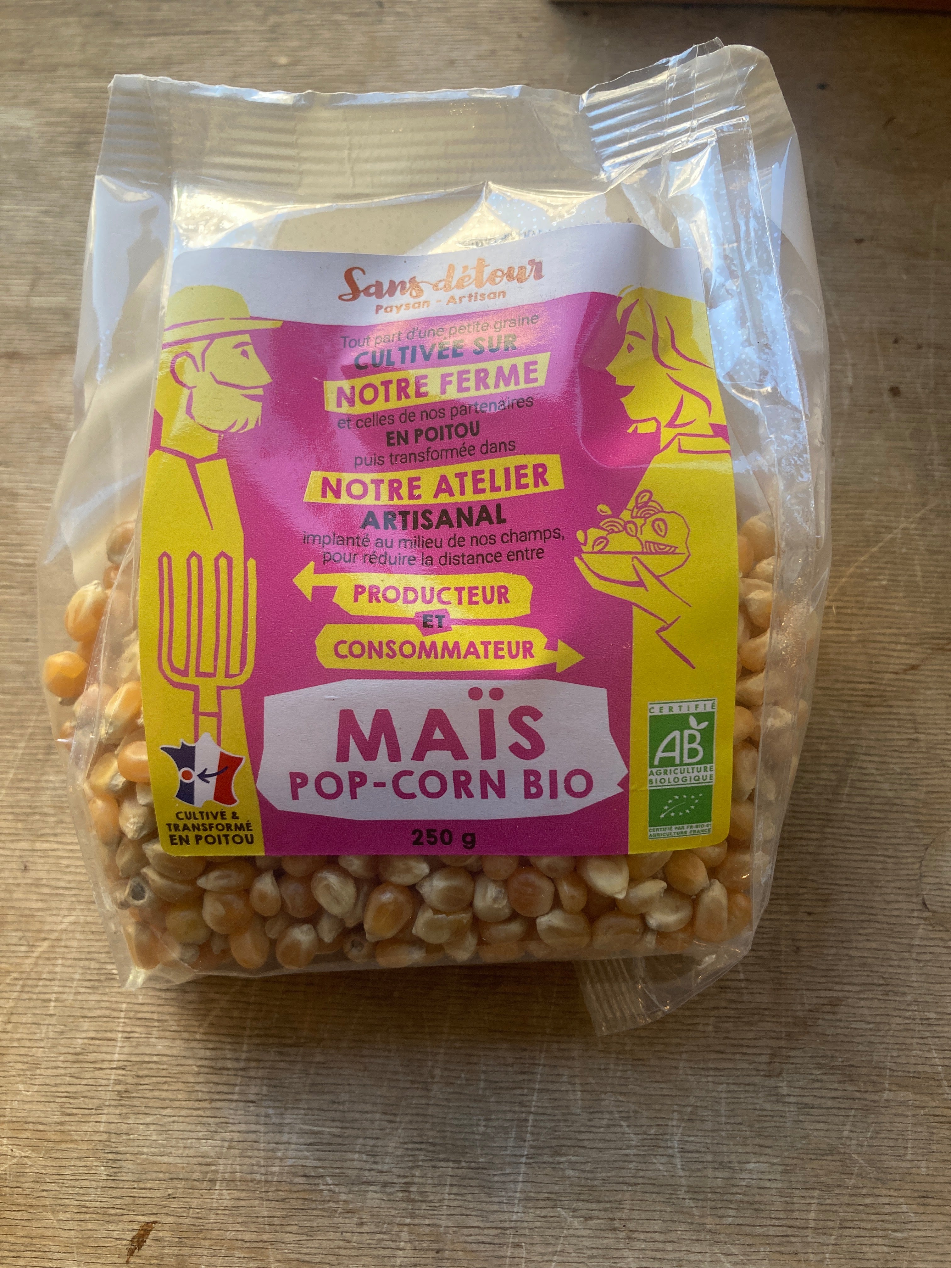 MAÏS POP-CORN BIO