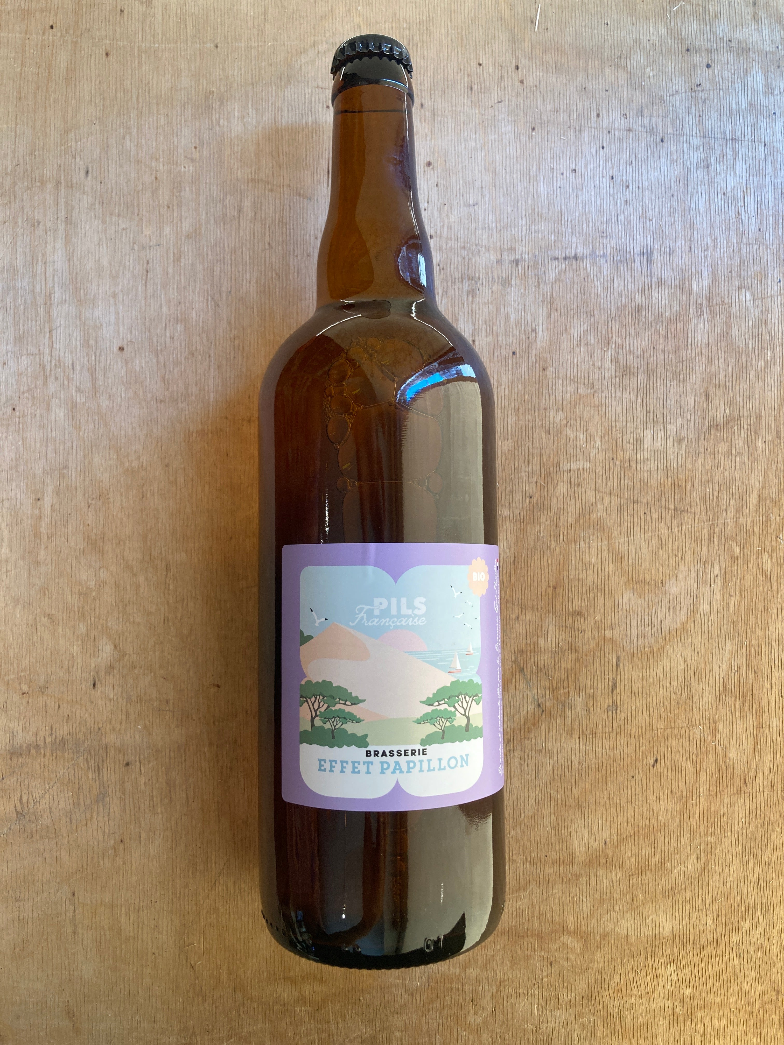 PILS FRANÇAISE - L’Effet Papillon - 75cl