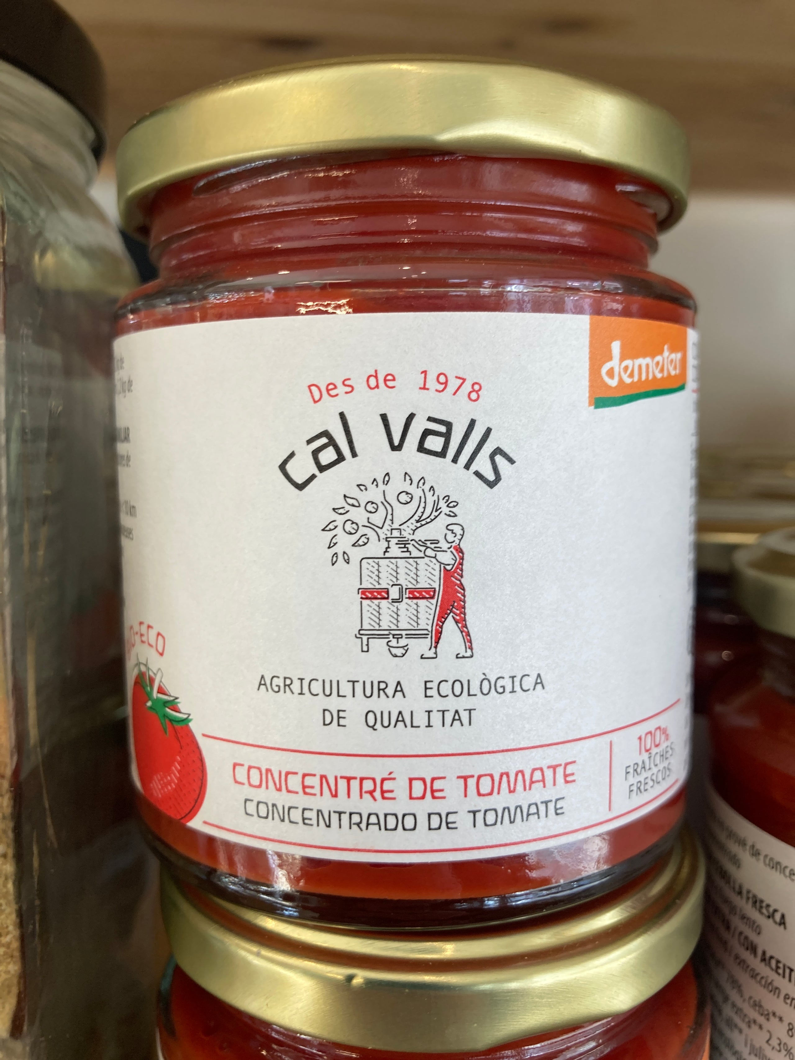 CONCENTRE DE TOMATE - CAL VALLS 125g
