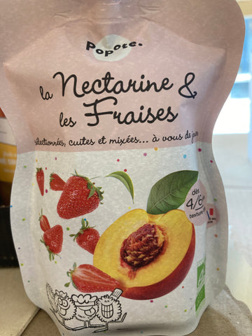 POPOTE - LA NECTARINE ET LES FRAISES