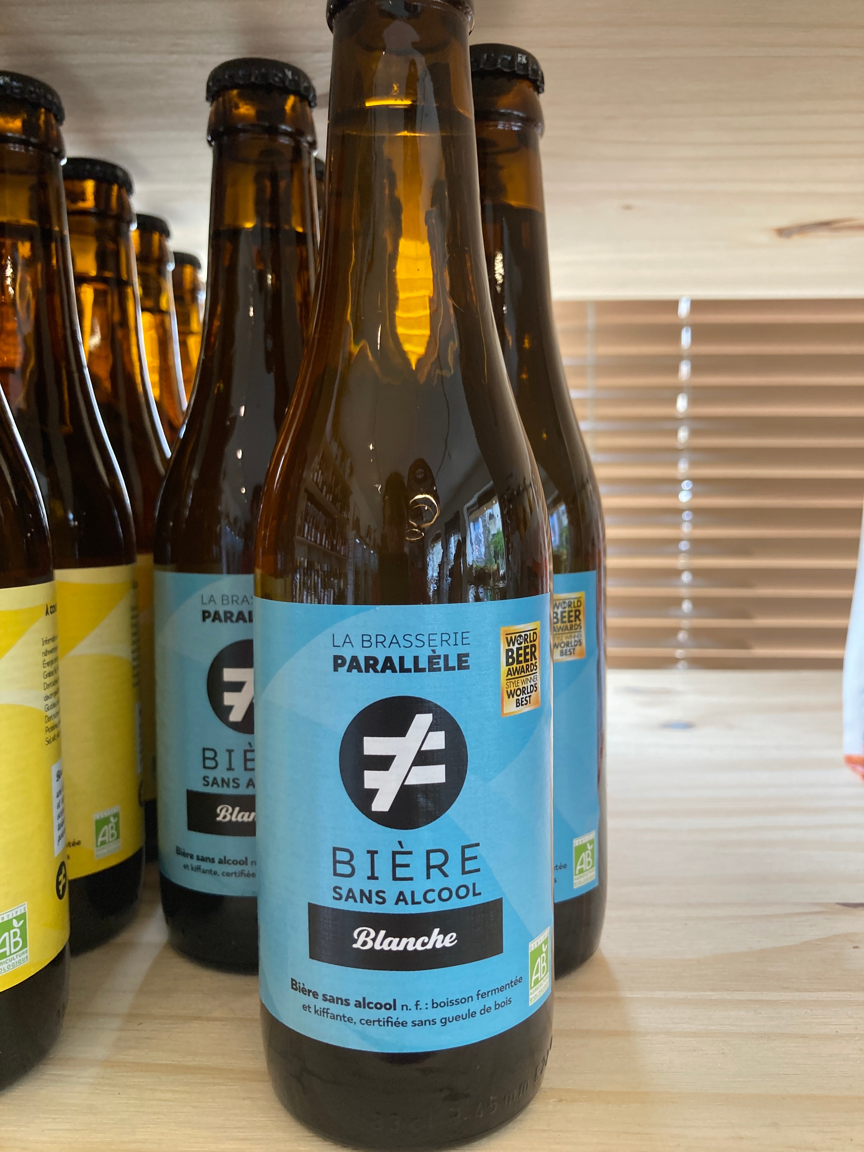 BIÈRE BLANCHE SANS ALCOOL 33cl - LA BRASSERIE PARALLÈLE