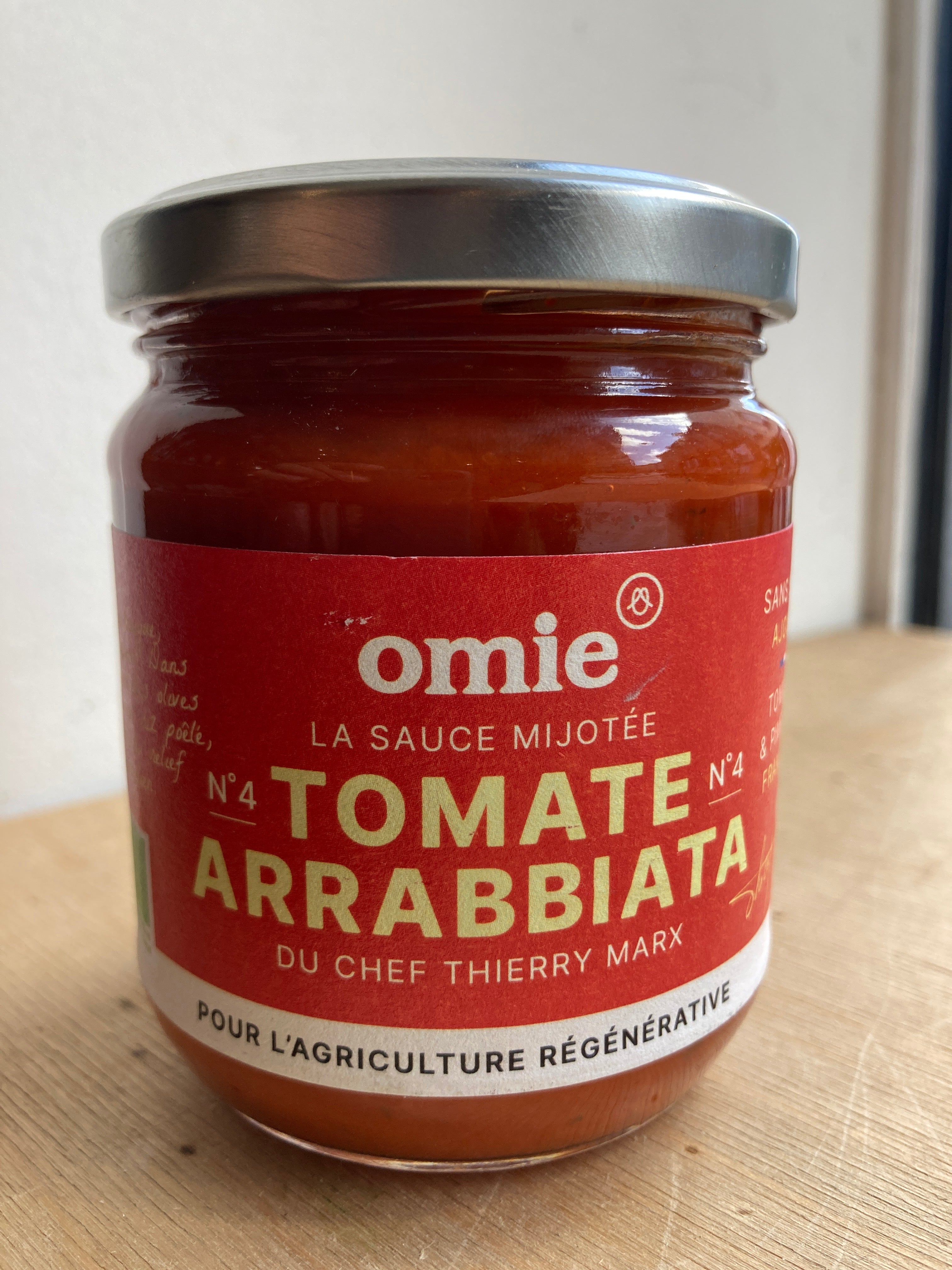 LA SAUCE MIJOTÉE TOMATE ARRABBIATA - Du Chef Thierry Marx - OMIE&CIE