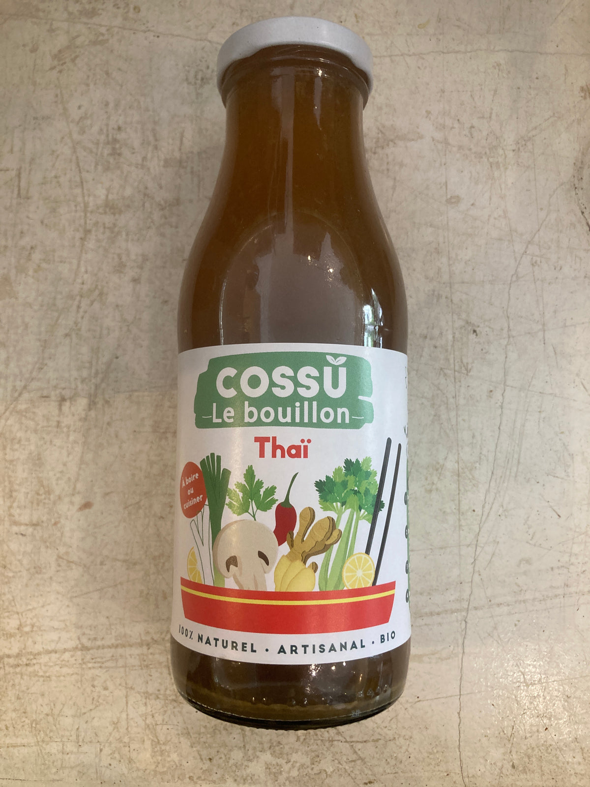 BOUILLON THAI - Cossu 50cl