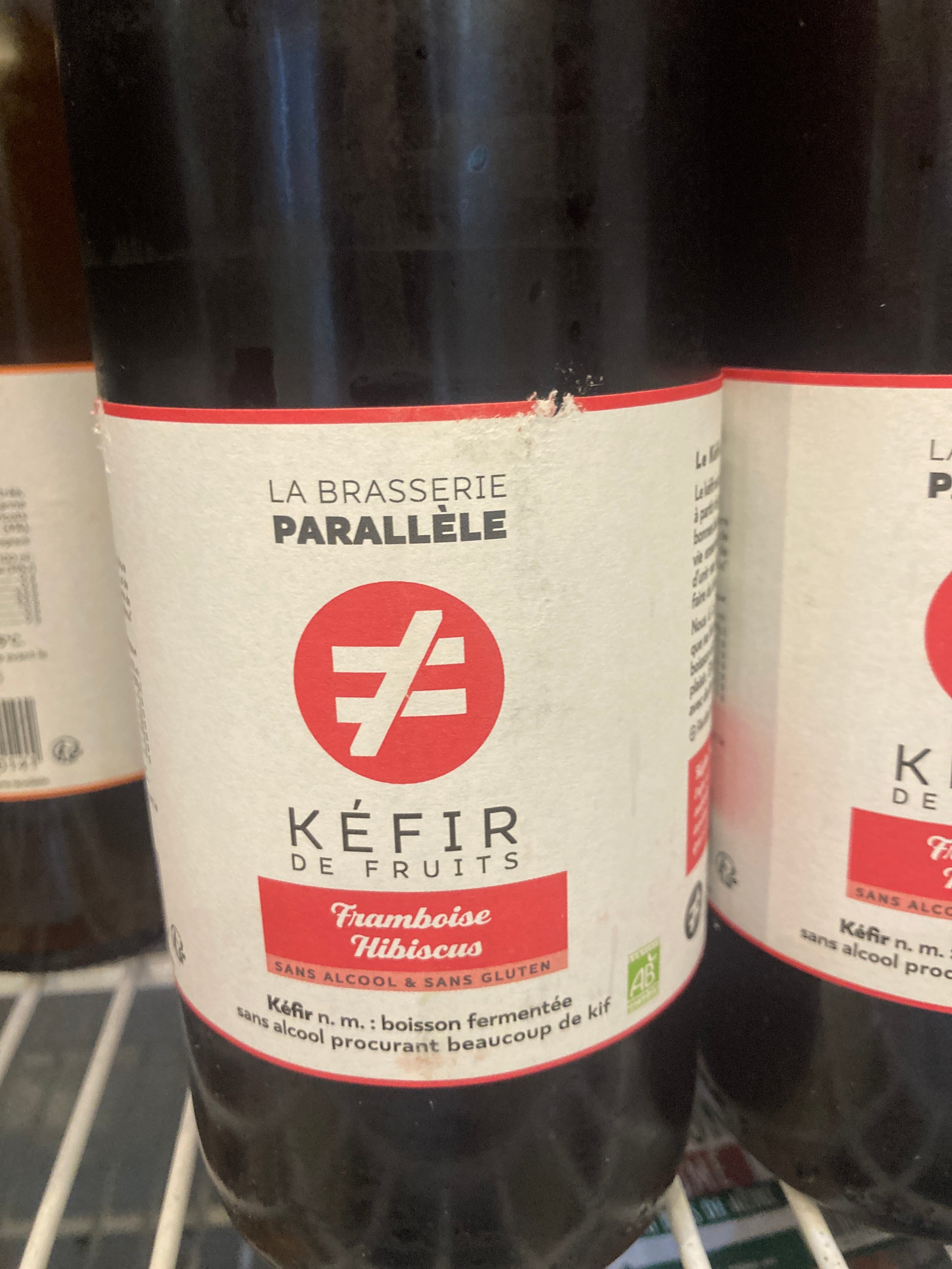 KEFIR Framboise hibiscus 75cl