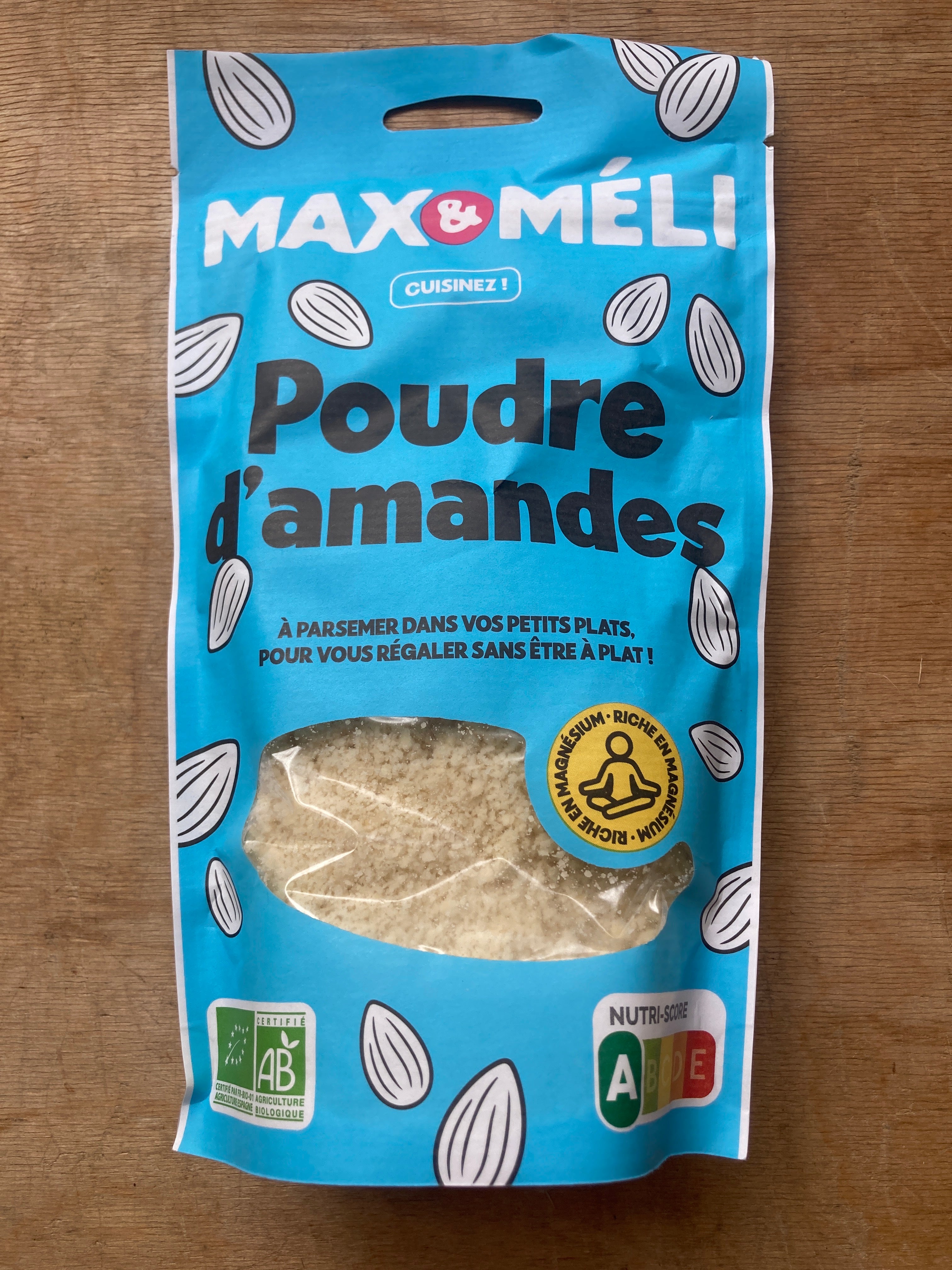 Poudre d’amandes - max et meli
