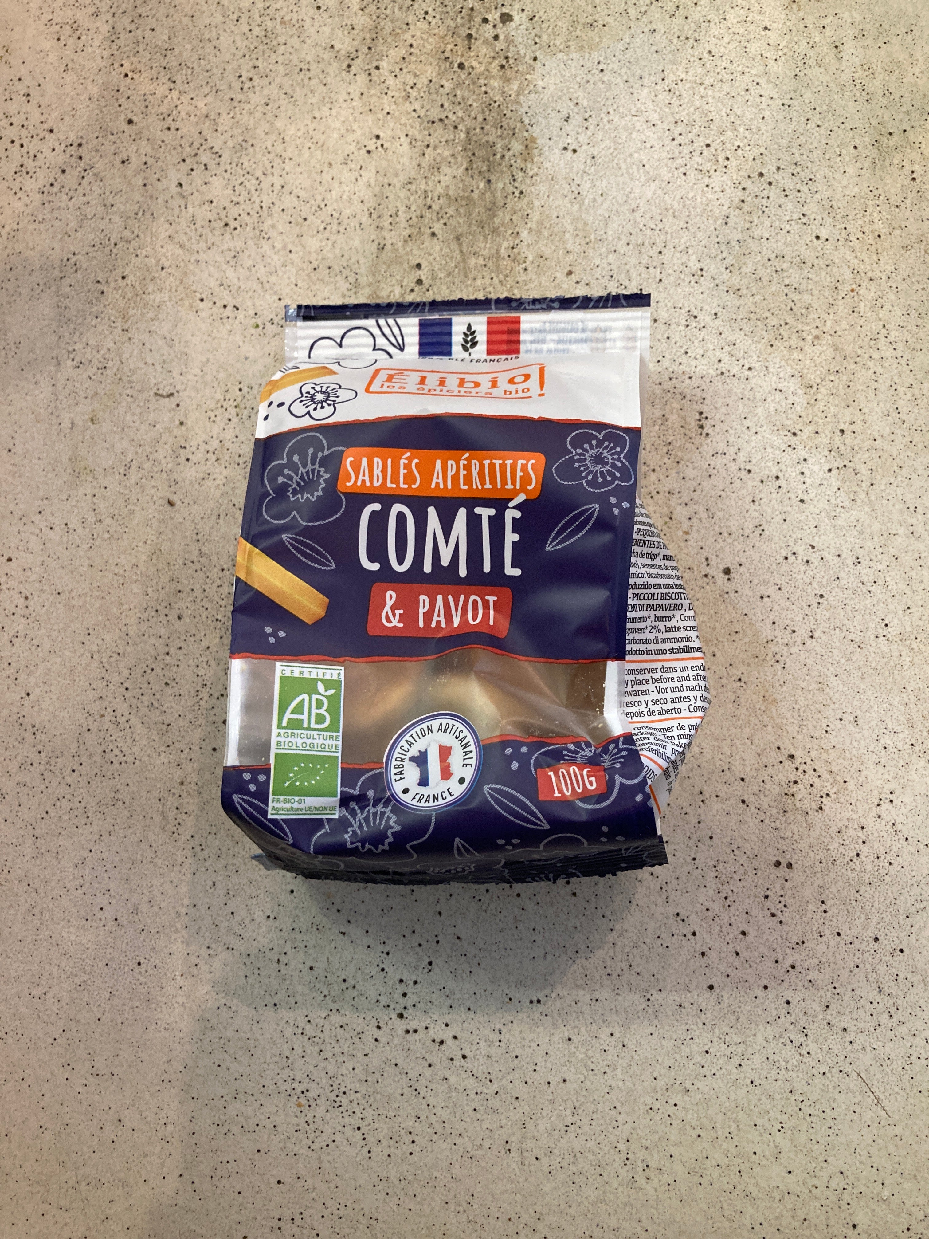 Sablé apéro comté 100g