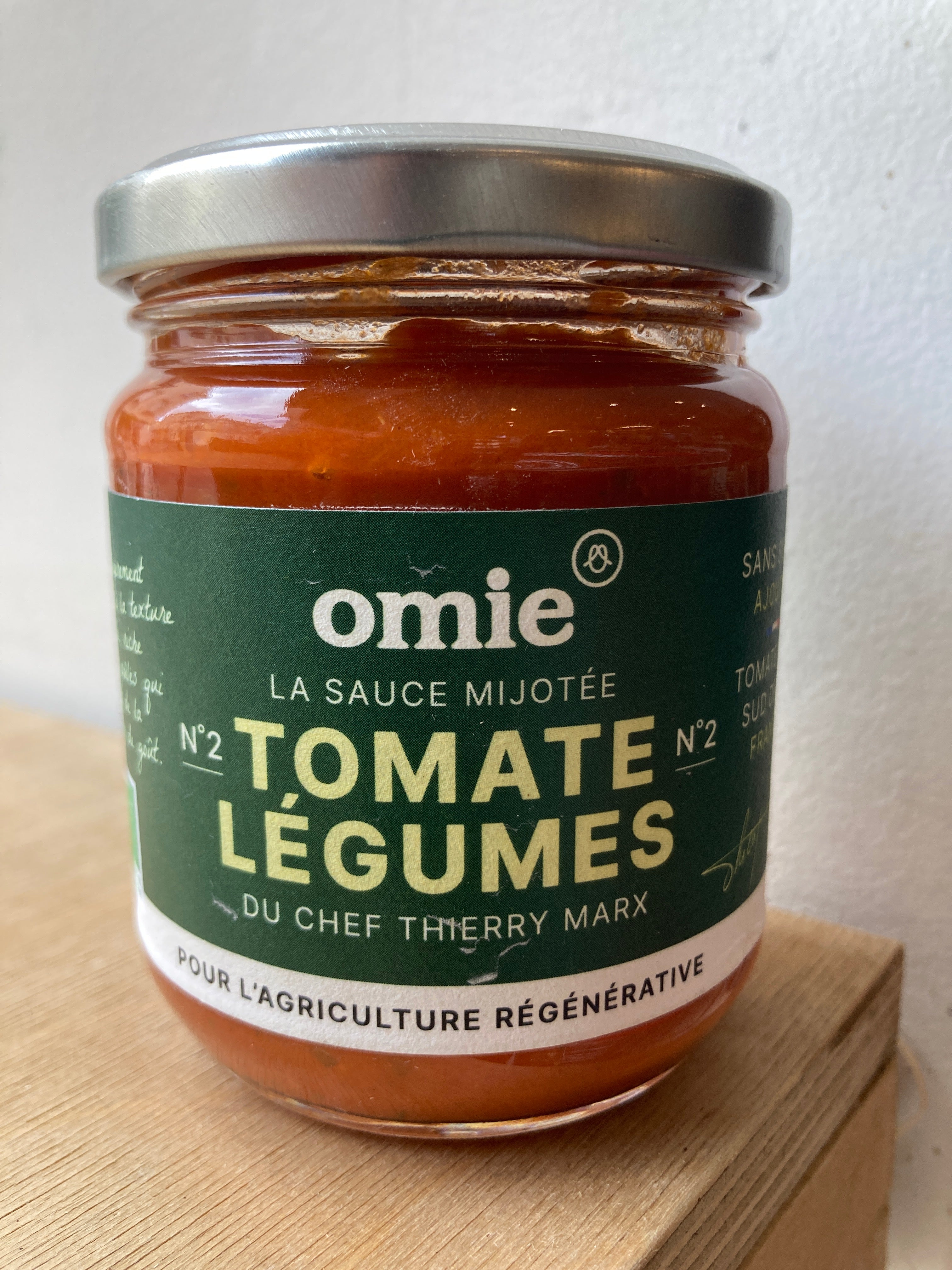 LA SAUCE MIJOTÉE - TOMATE AUX LÉGUMES - Du chef Thierry Marx - OMIE&CIE