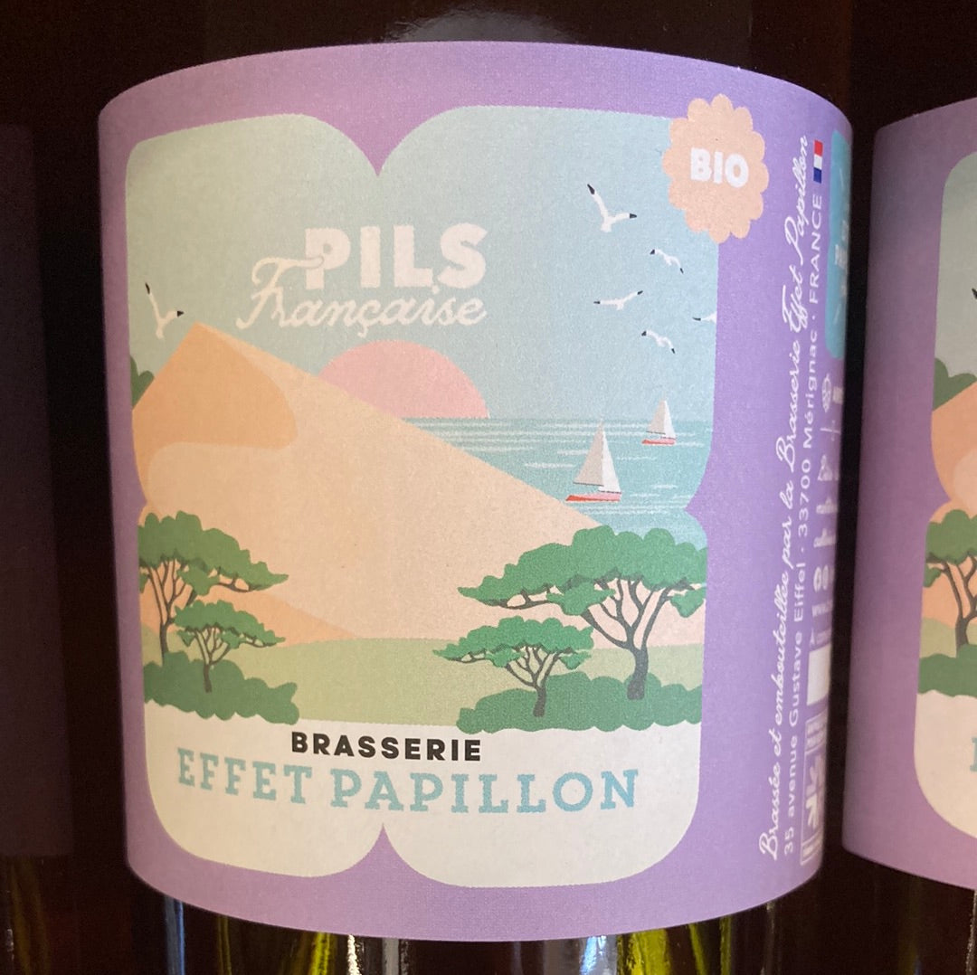 PILS FRANÇAISE - L’Effet Papillon - 75cl