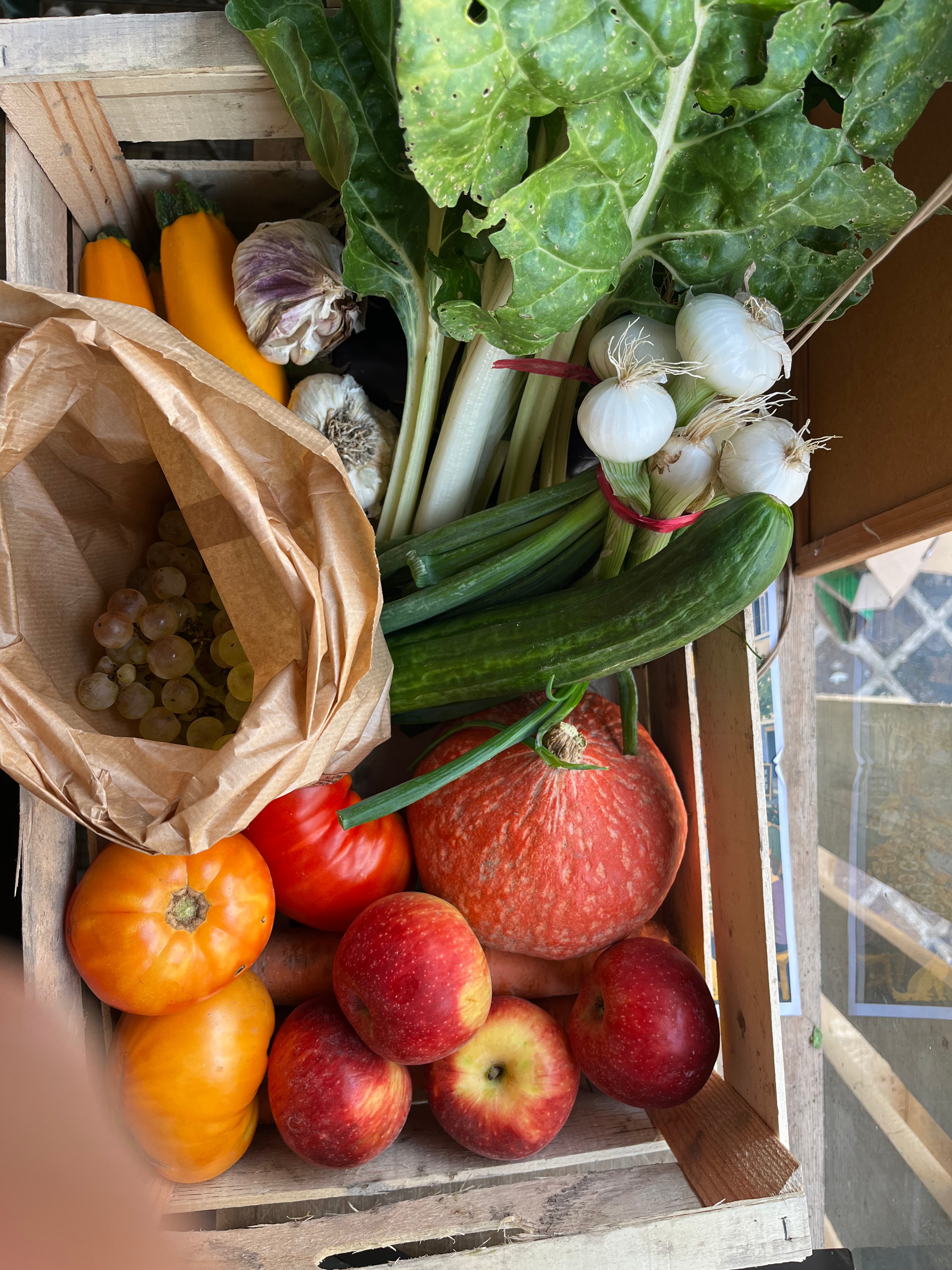 PANIER DE LA SEMAINE GRAND FORMAT  (7Kg minimum)