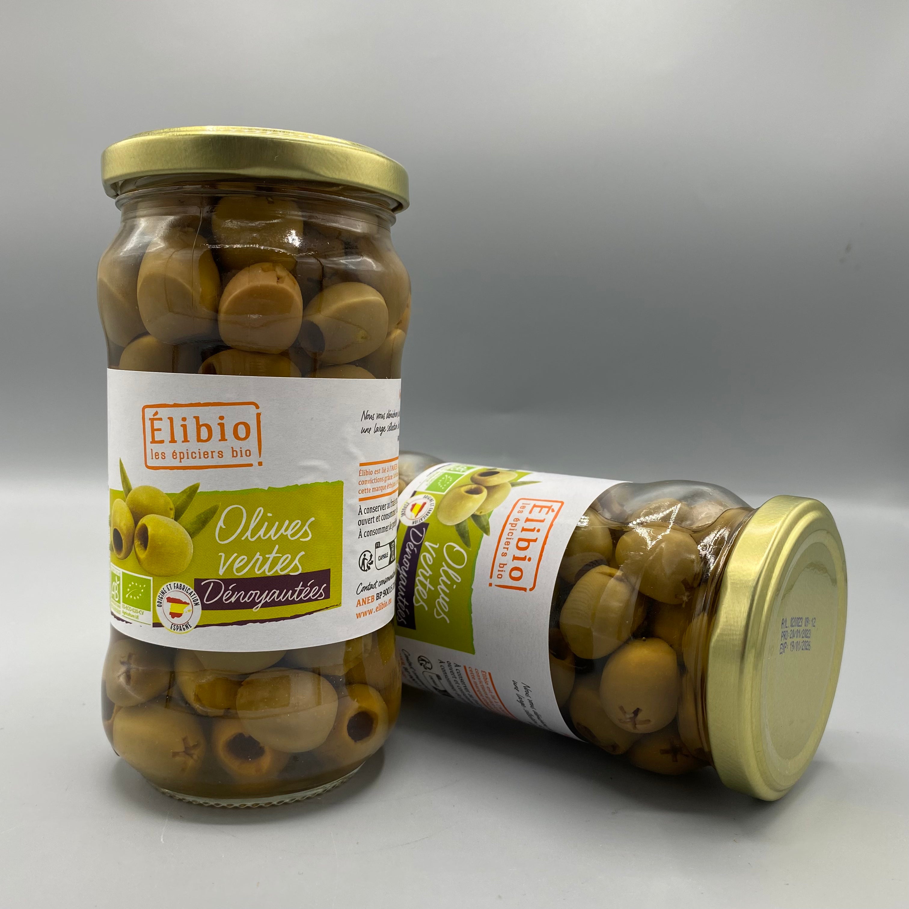 OLIVES VERTES DÉNOYAUTÉS - ELIBIO