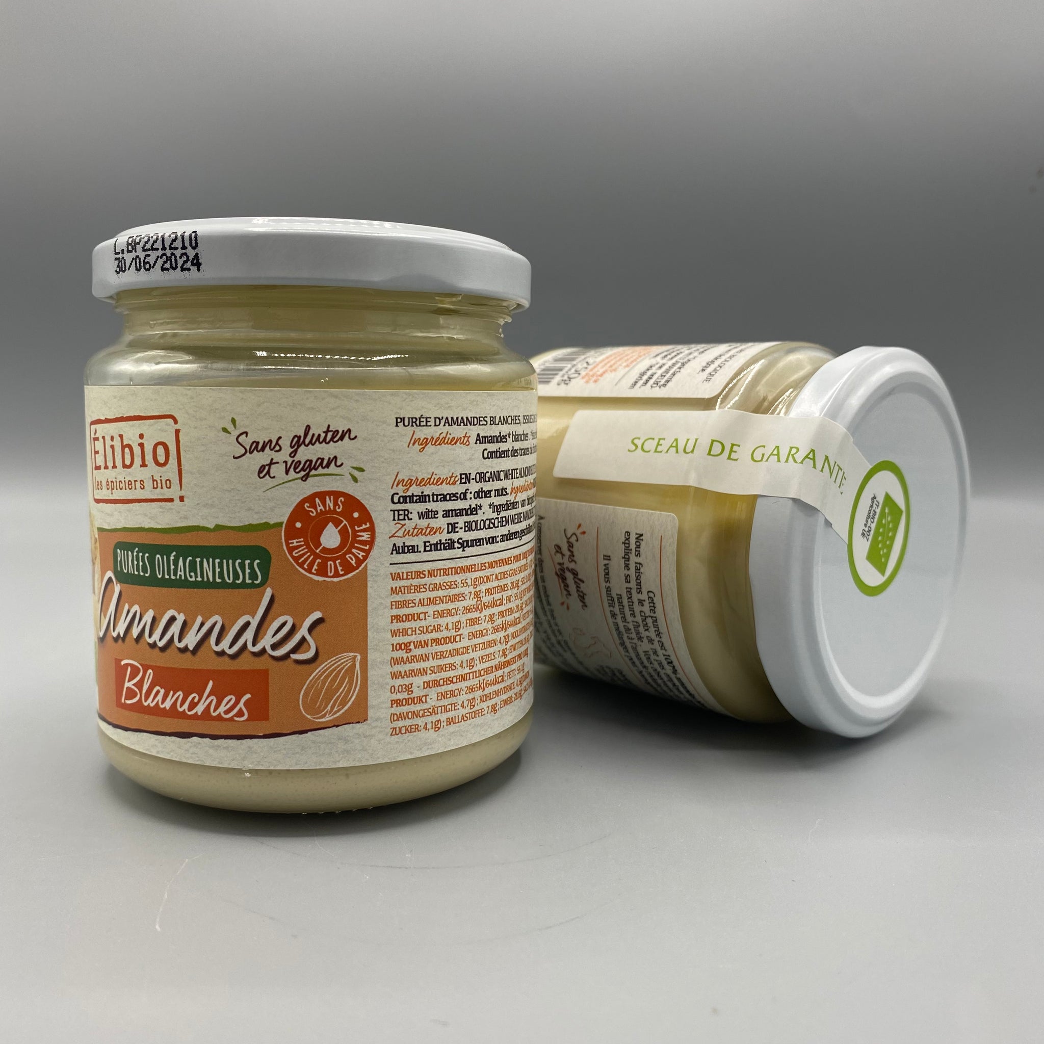 PUREE D’AMANDES BLANCHES - ELIBIO