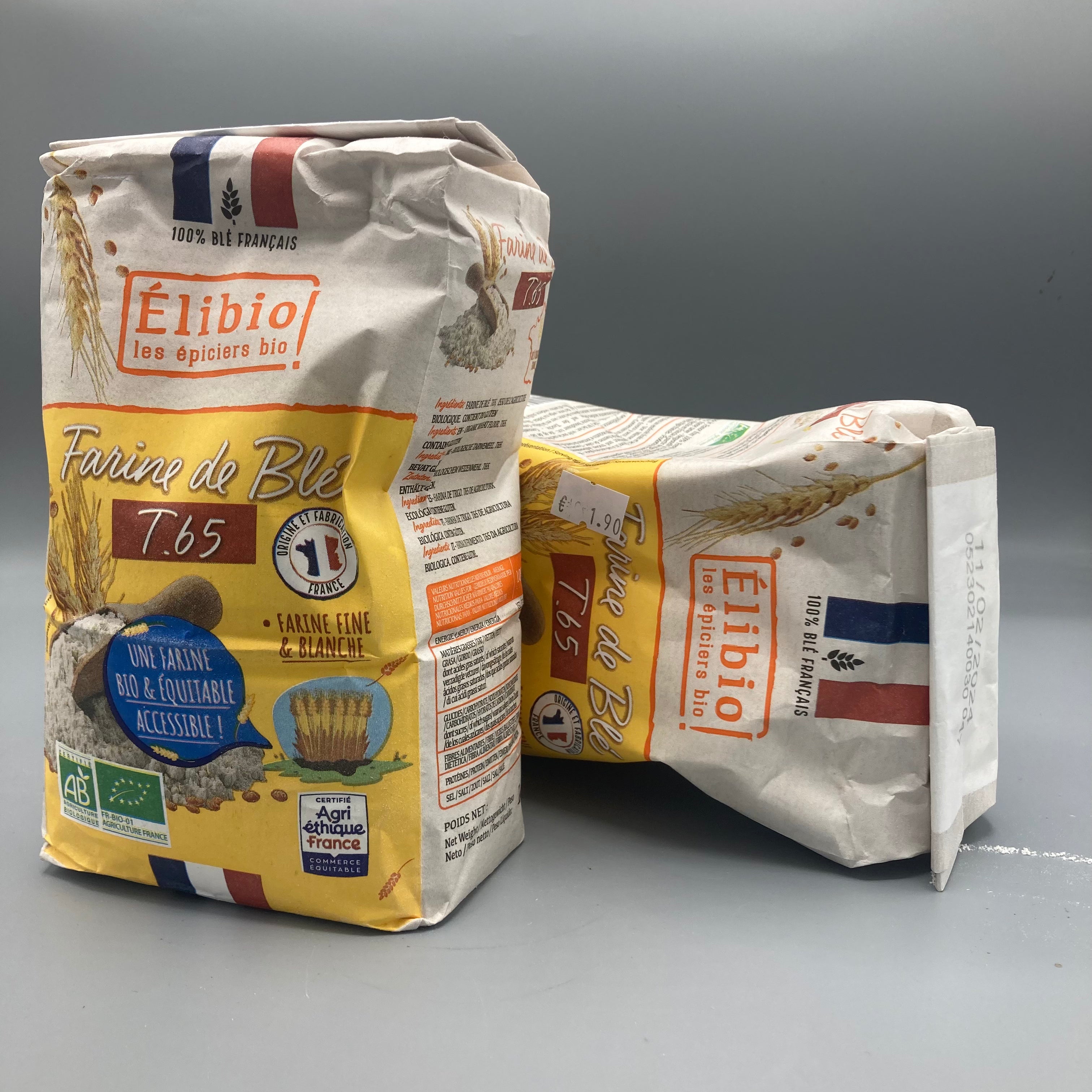 FARINE T65 1KG - ELIBIO