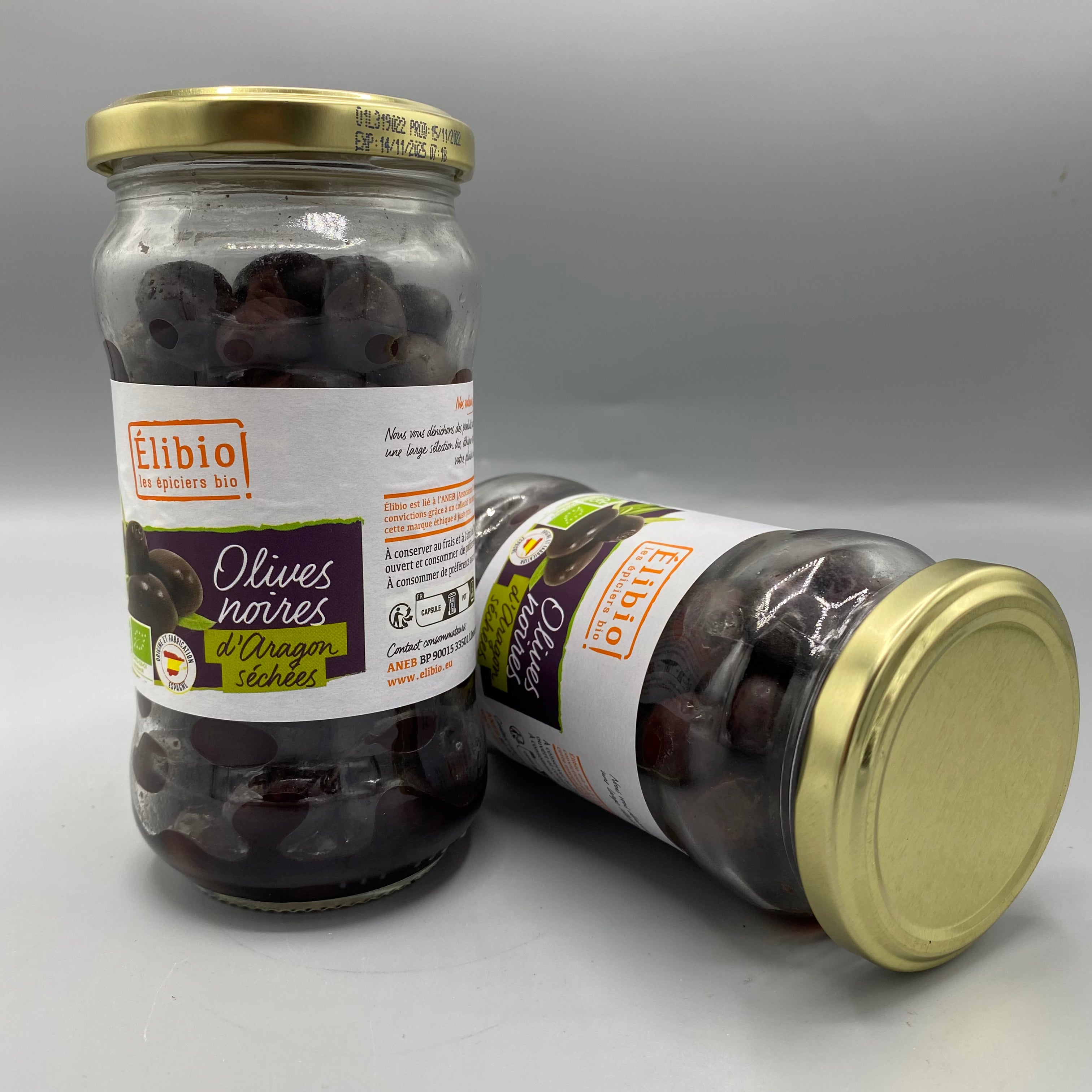 OLIVES NOIRES SÉCHÉES - ELIBIO
