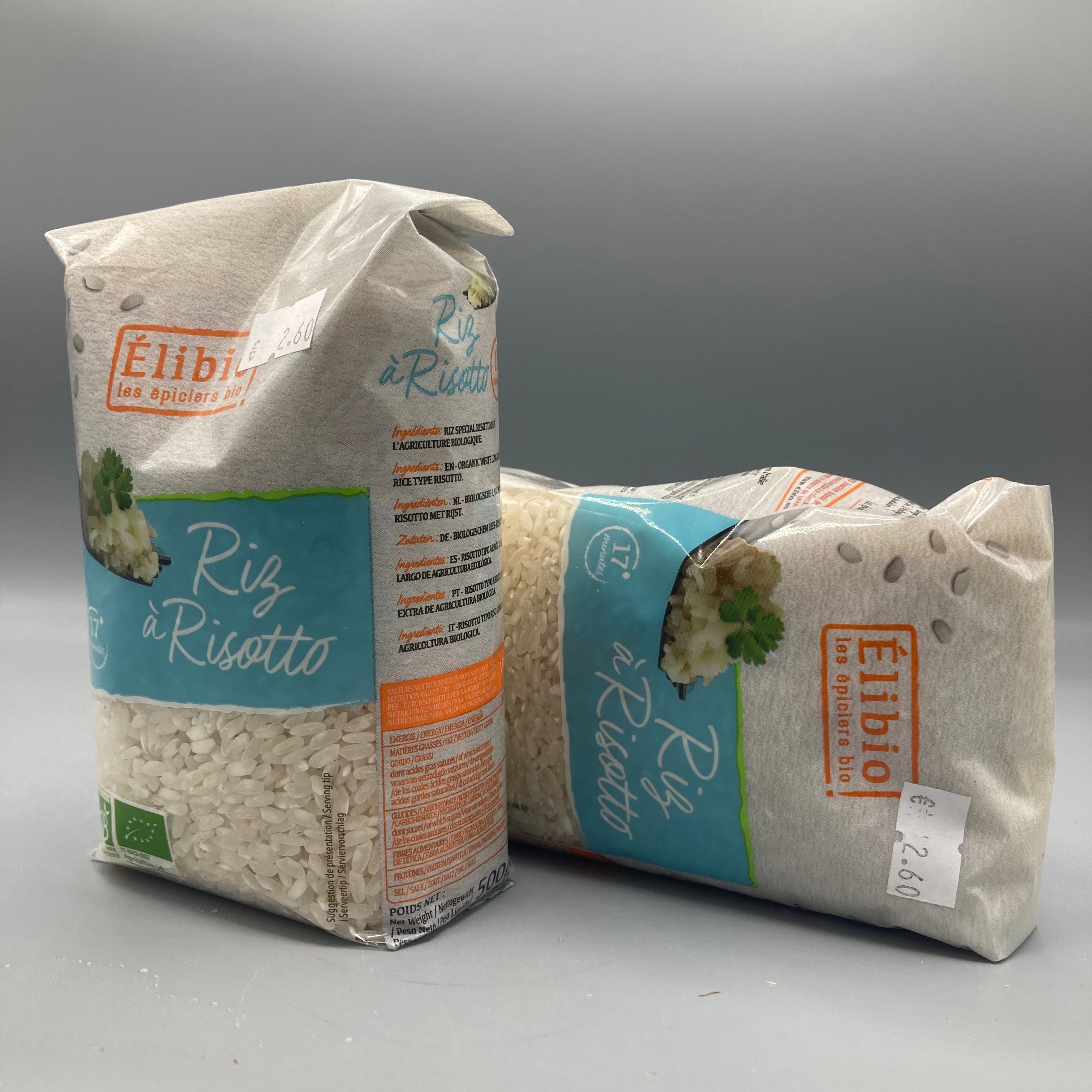 RIZ POUR RISOTTO 500g - ELIBIO