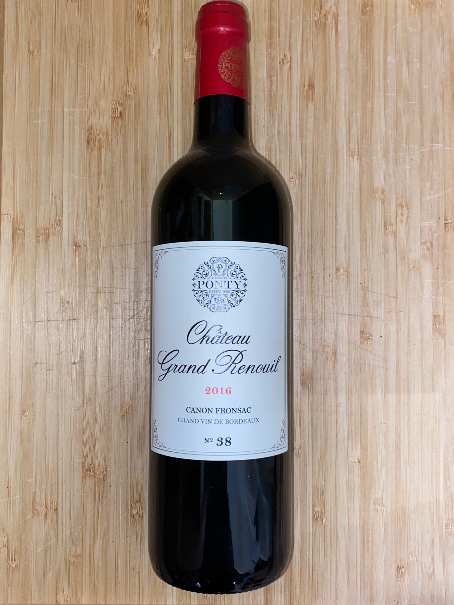 CHÂTEAU GRAND RENOUIL - CANON FRONSAC - 2016