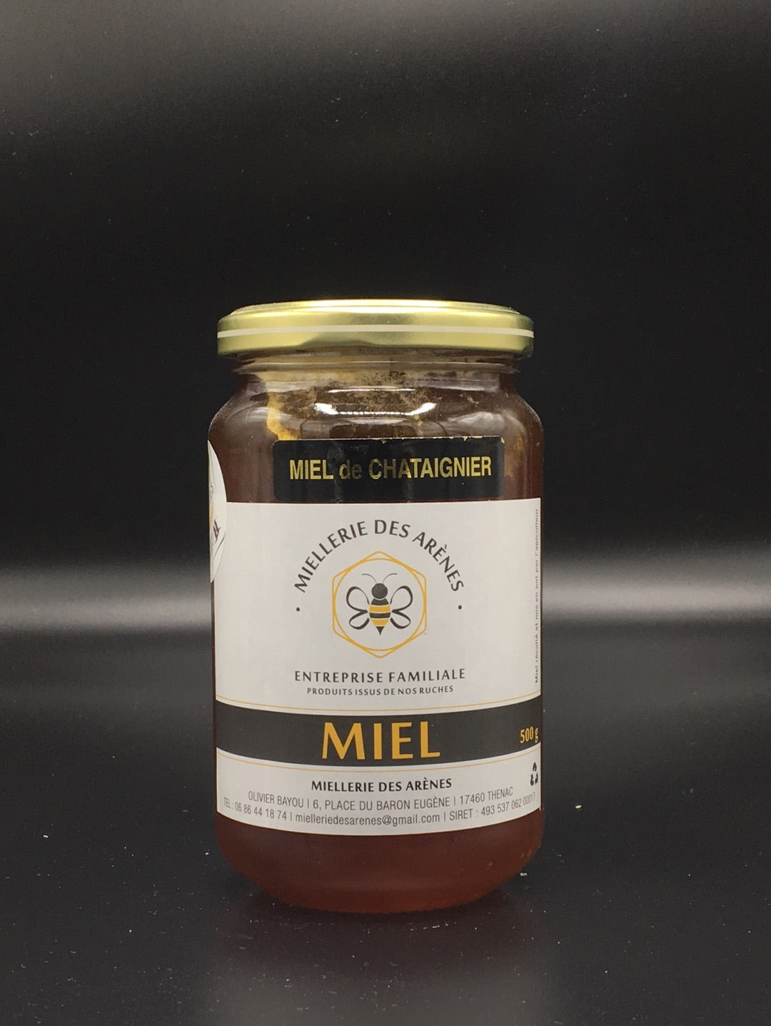 MIEL DE CHATAIGNIER - 500G